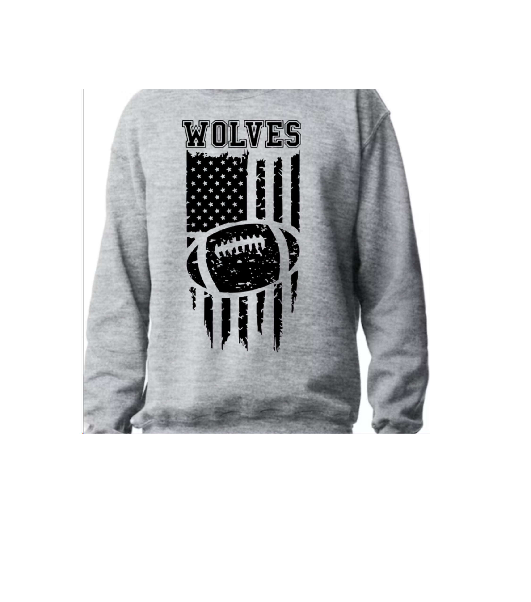 Wolves football flag