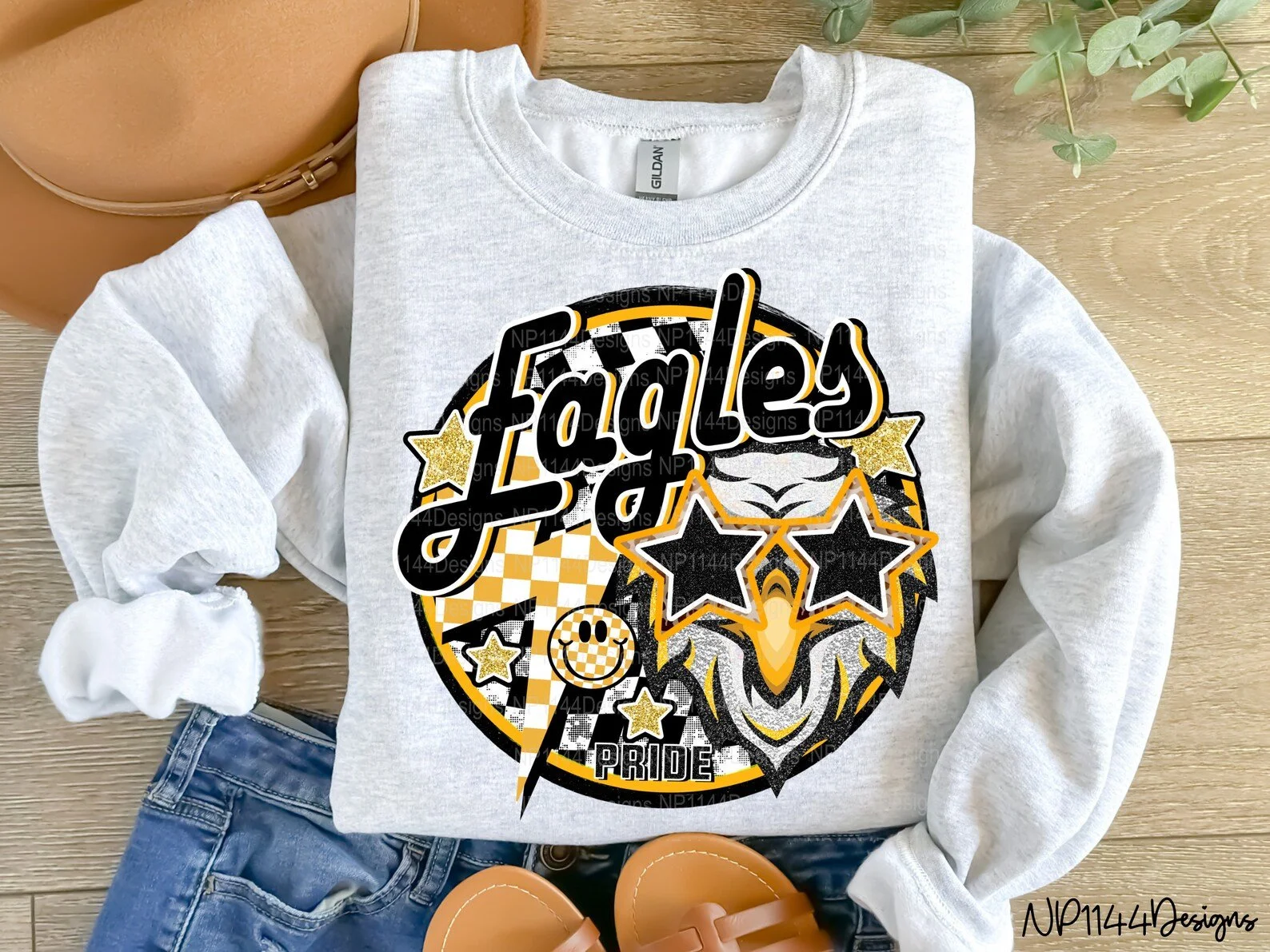 Eagles Preppy mascot