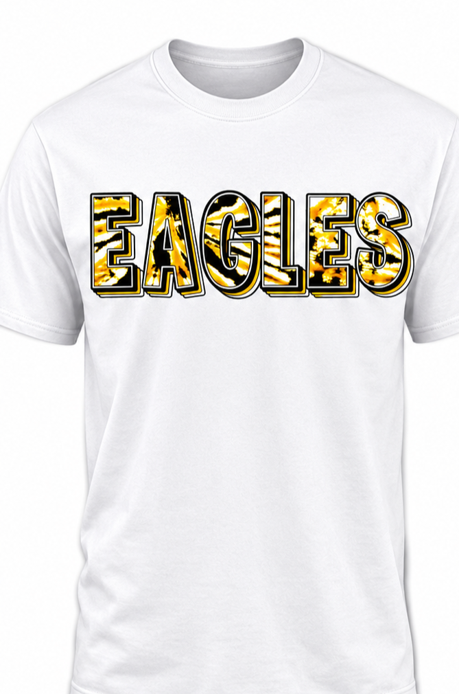 Eagles tie dye
