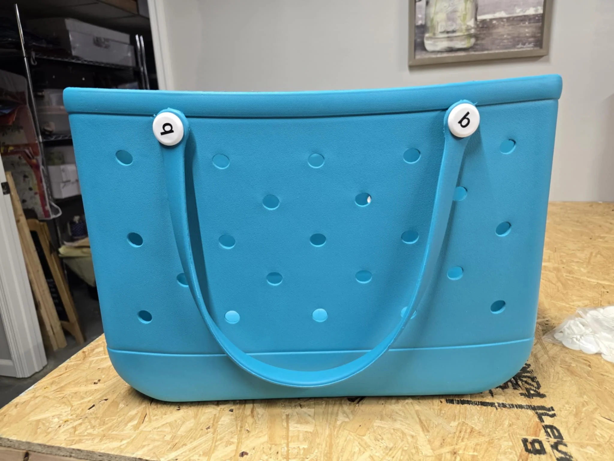 Rubber beach bags
