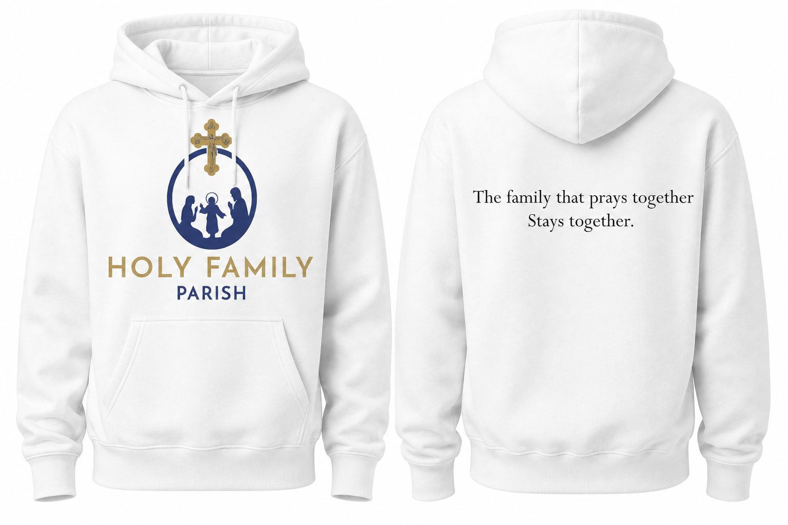 Family Prays Together, Stays Together - Hoodie