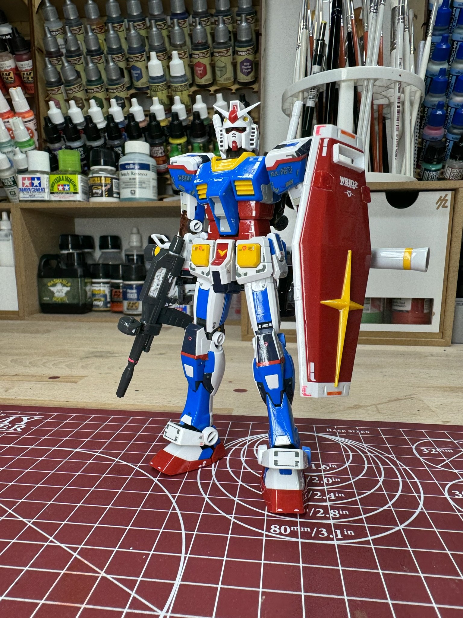 2023 | P-Bandai | RX-78-2 Gundam (Team Bright Custom) | 1/144 (RG)