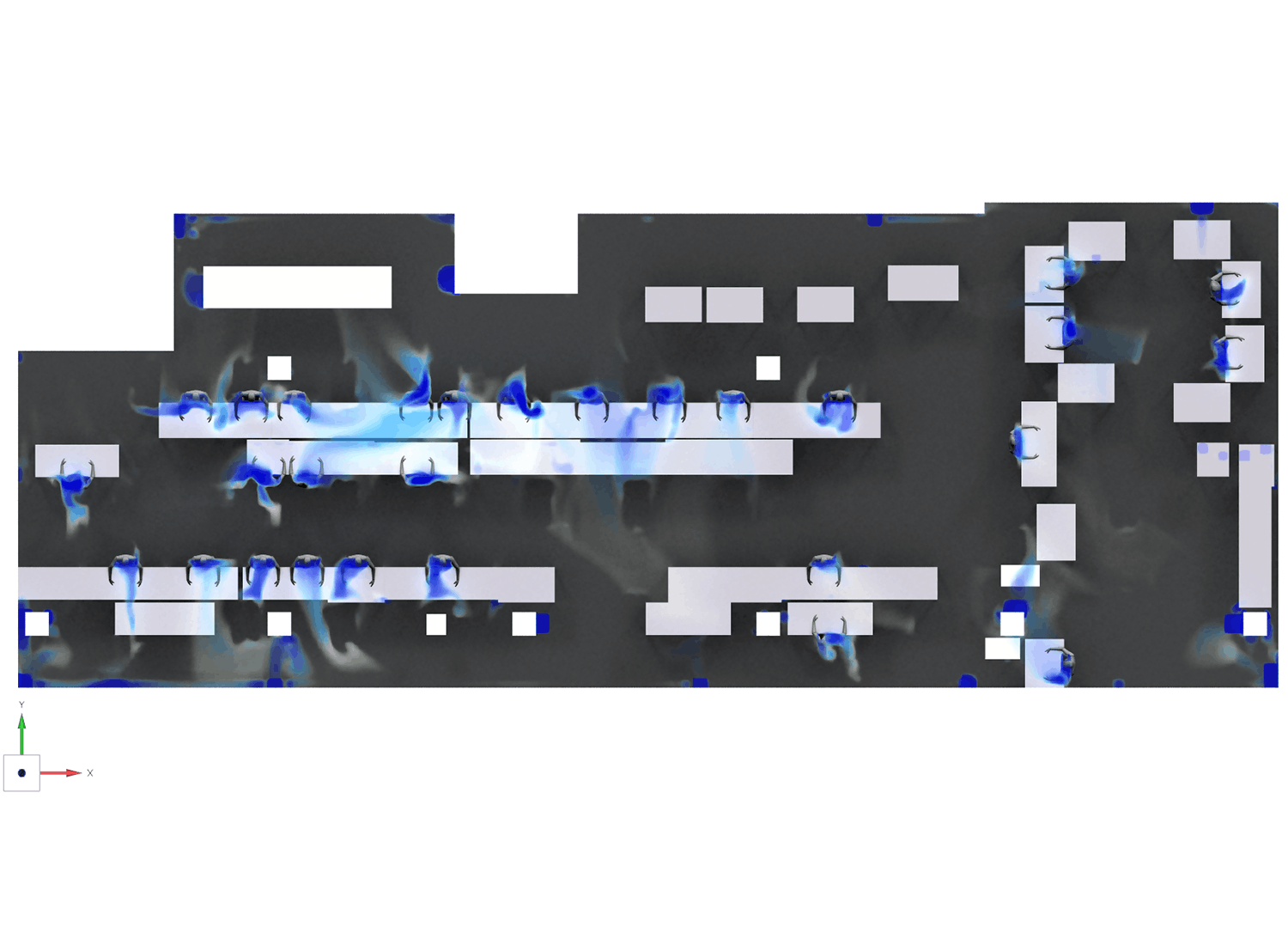 Particle concentrations