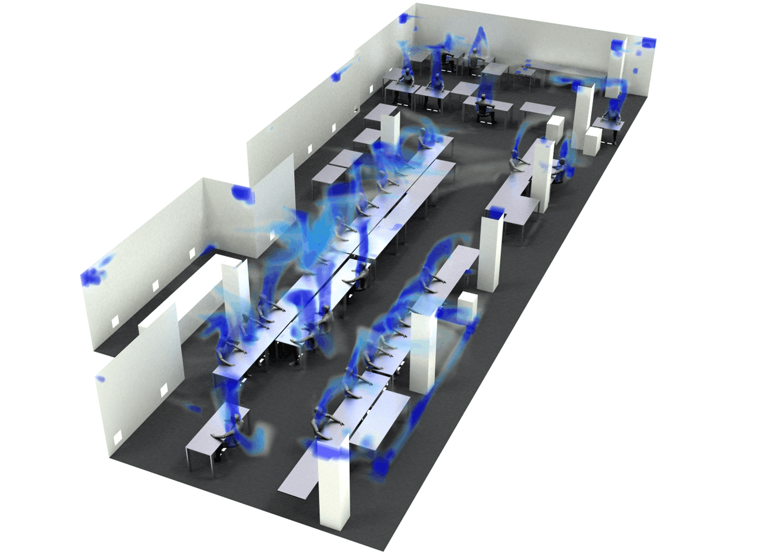 Particle concentrations