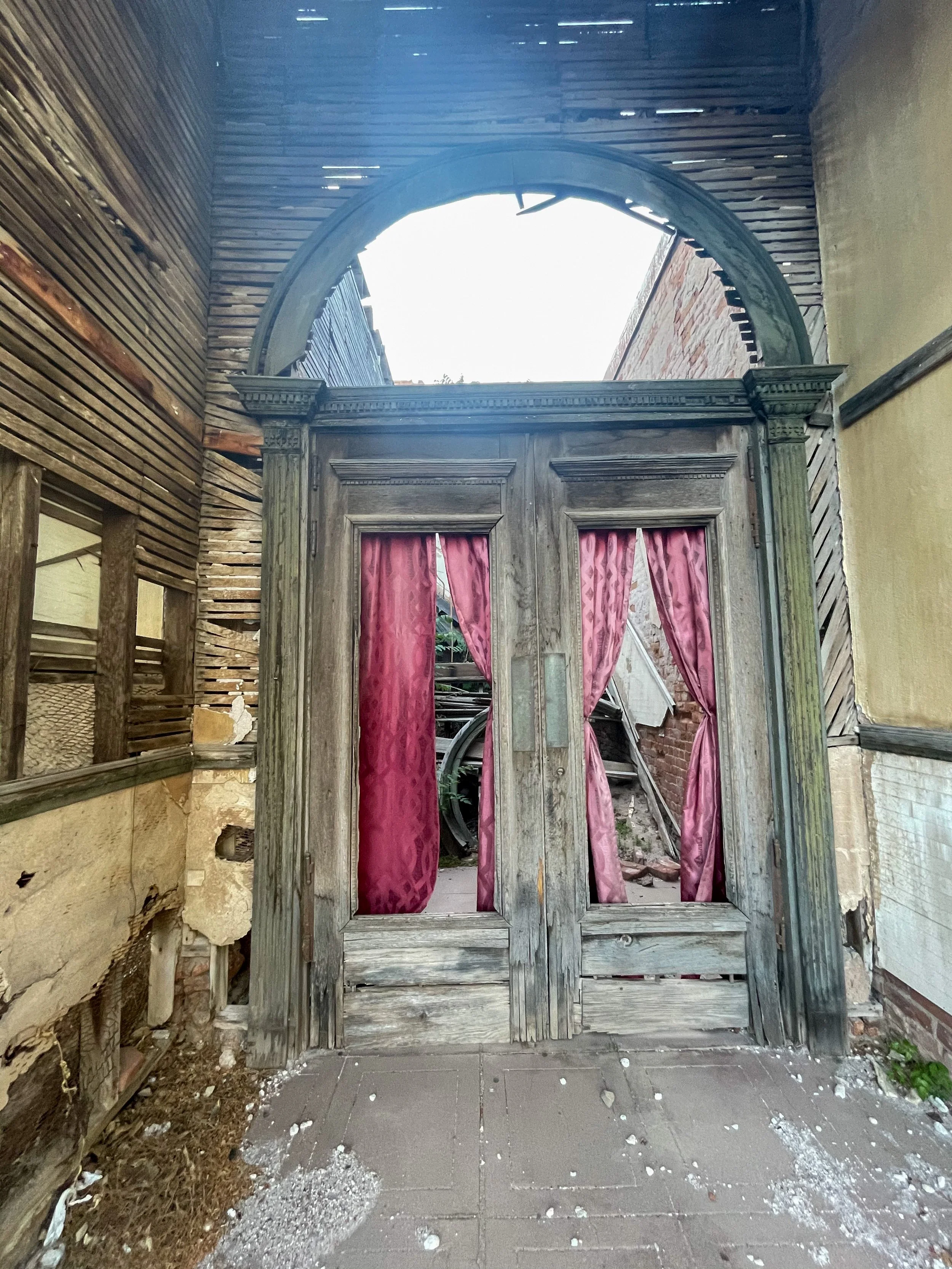 what's left of the theatre; jerome, AZ