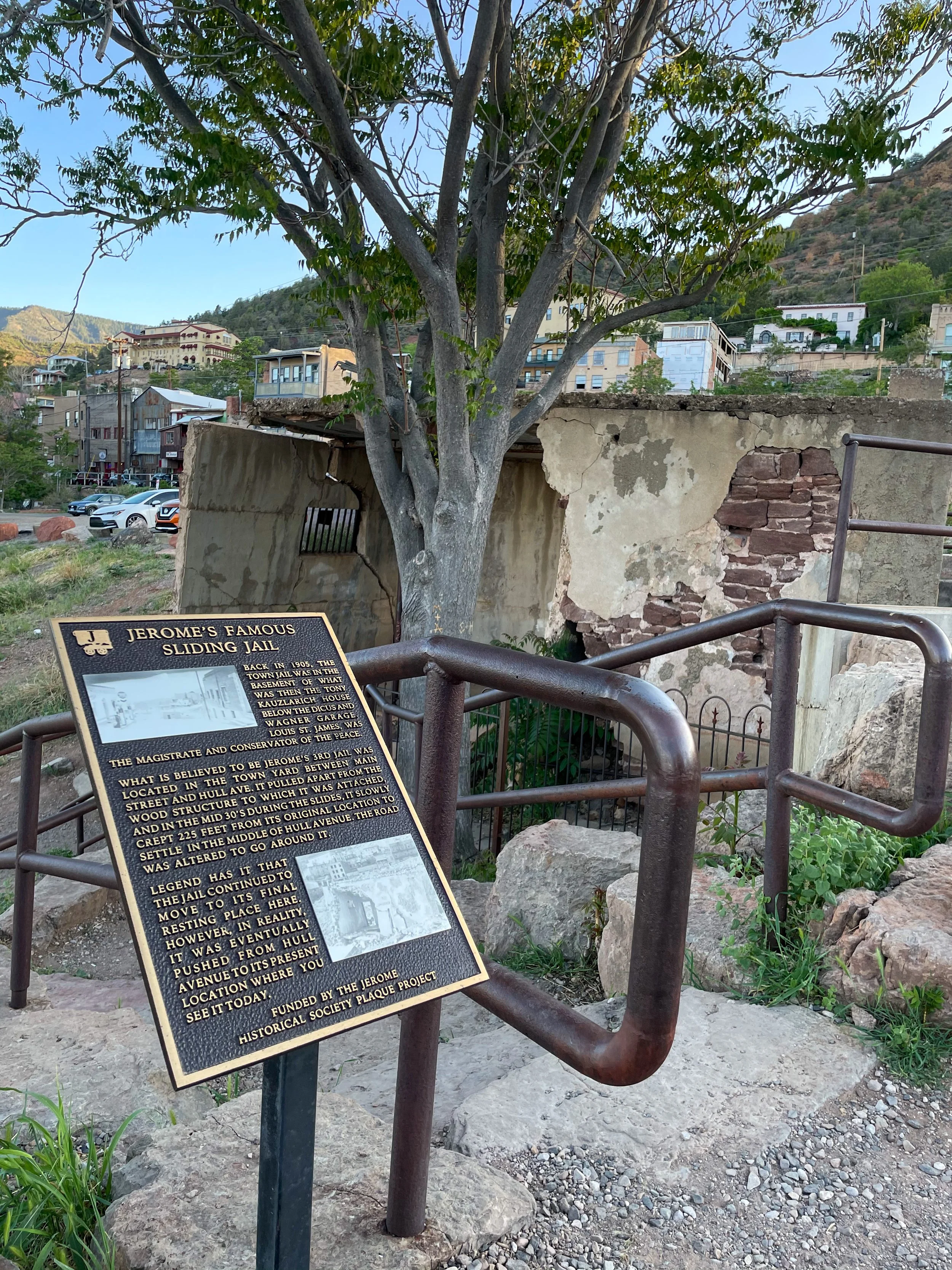 the old town jail, jerome, AZ