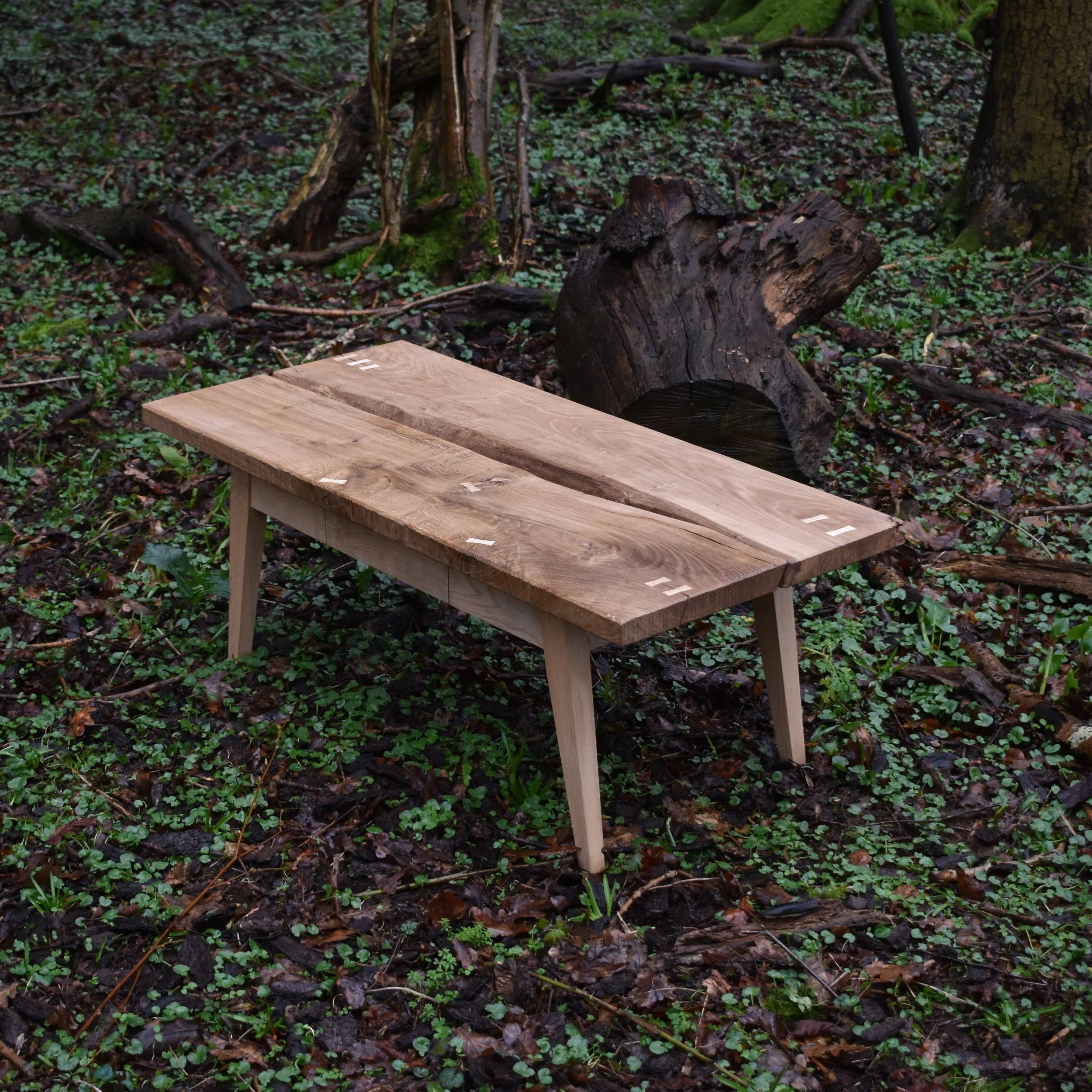 oak and ash coffee table