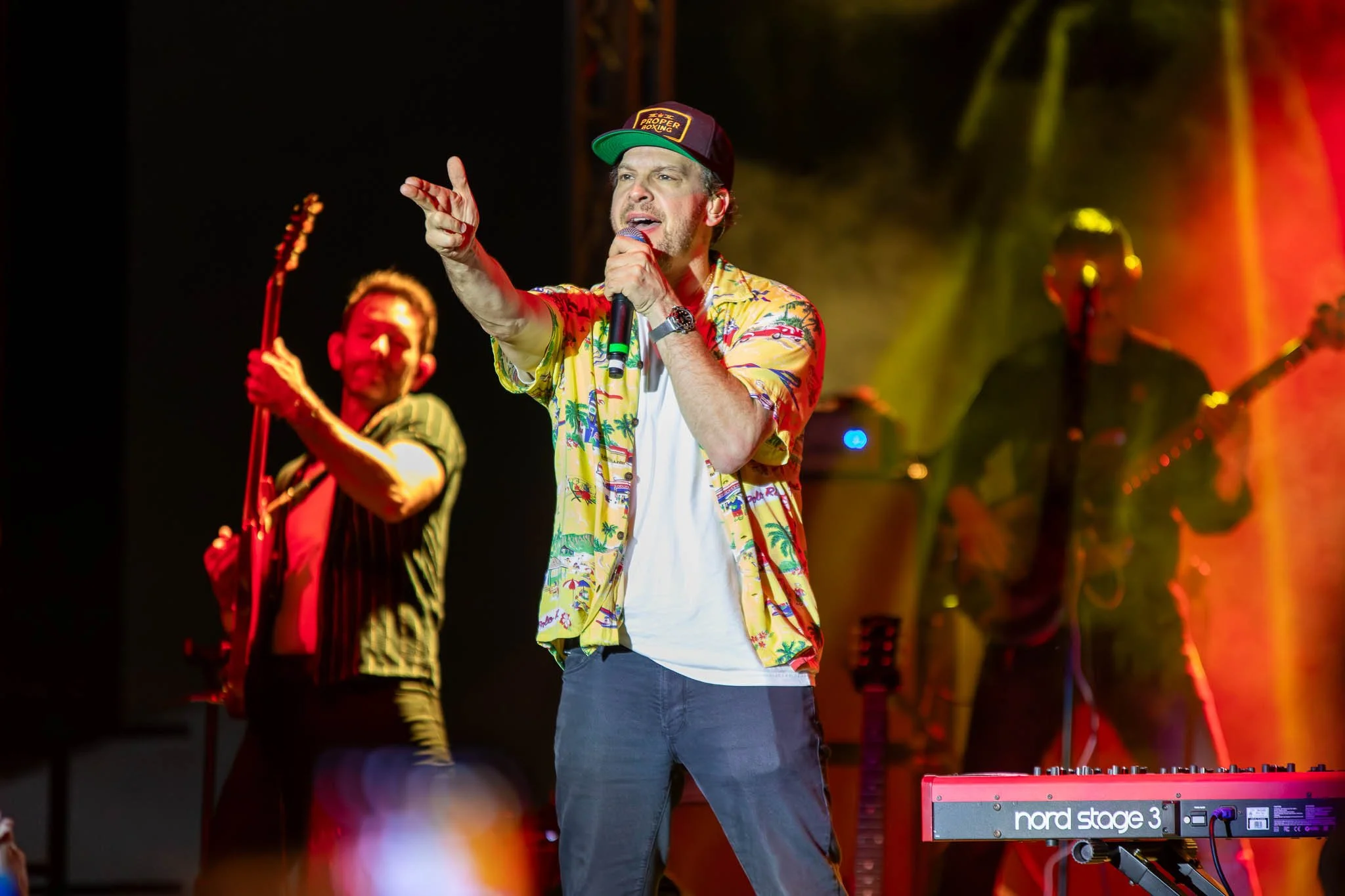 Gavin DeGraw at Foothills Festival 2025, Jasper, AL