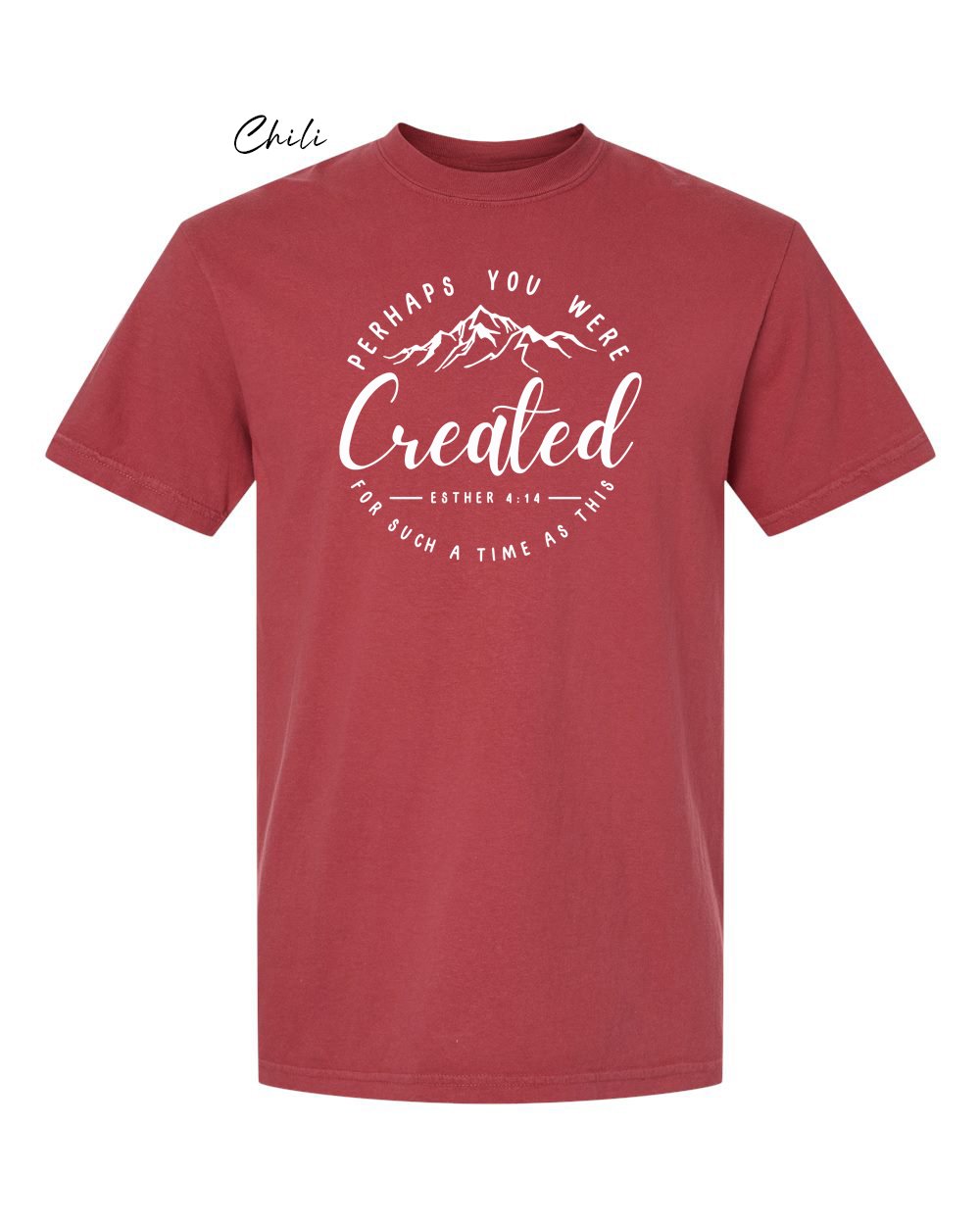 Perhaps you were created on Chili tshirt.jpg