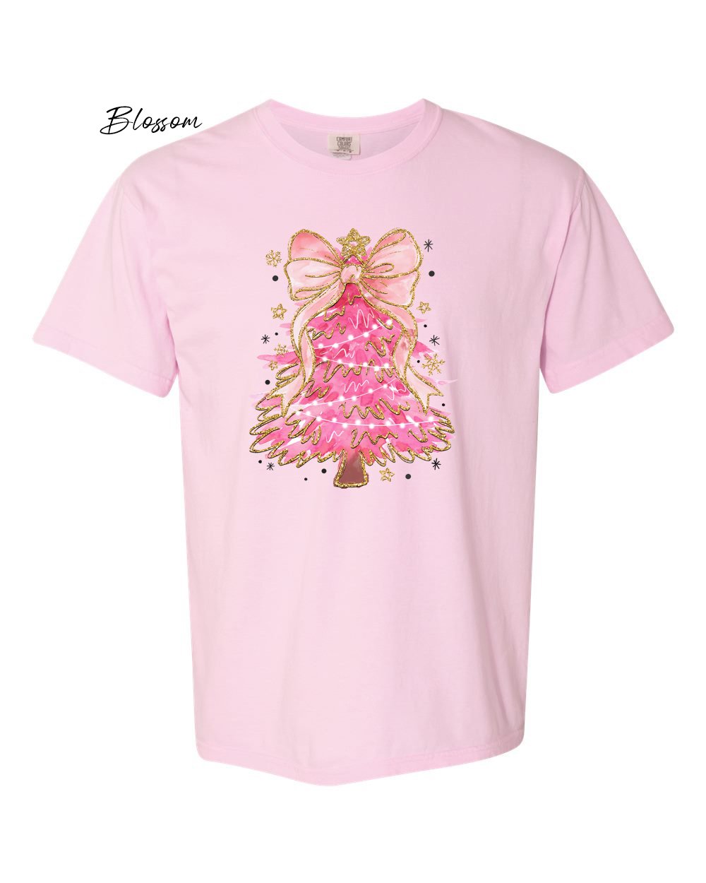 Pink Tree Bow on Blossom tshirt.jpg