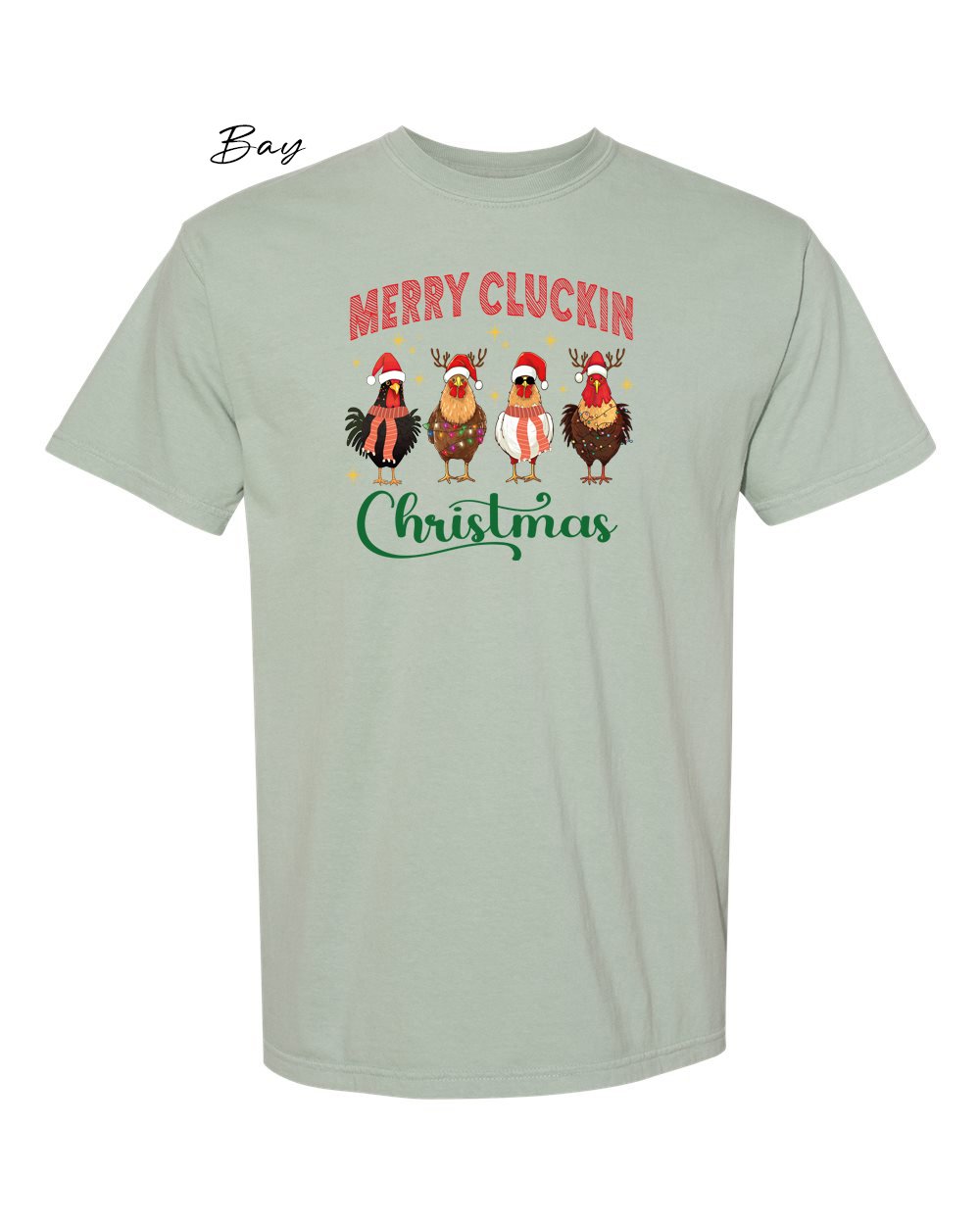 Cluckin Xmas on Bay tshirt.jpg