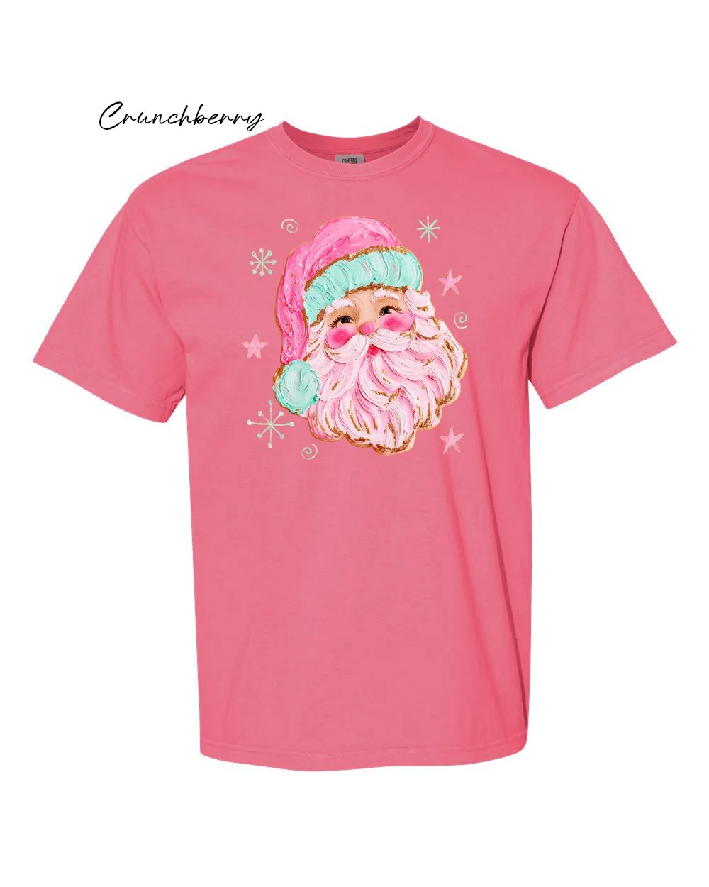 Painted Santa on Crunchberry tshirt.jpg