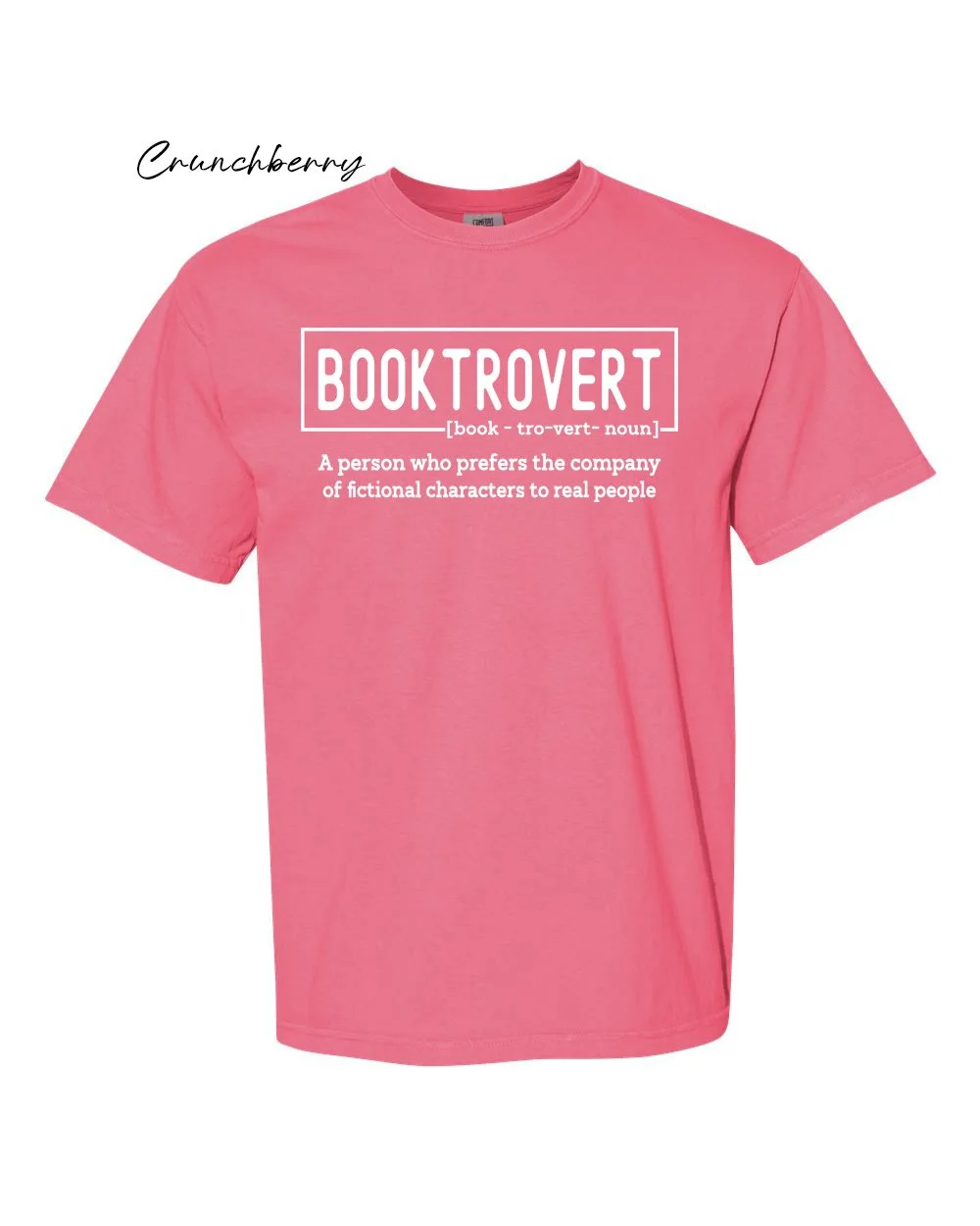 Booktrovert on Crunchberry tshirt.jpg