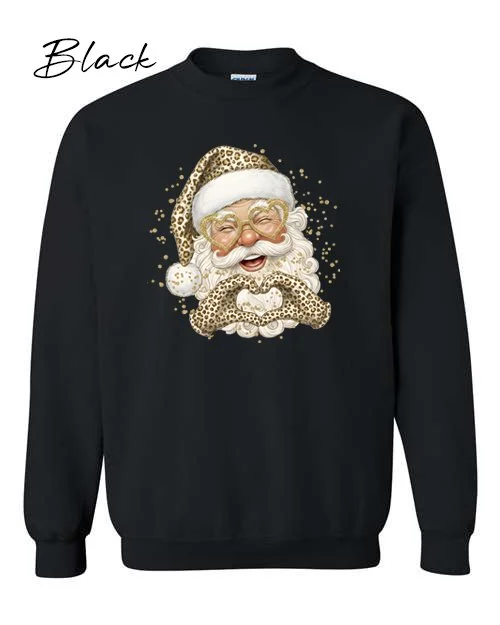 Santa hand heart on Black sweatshirt.jpg