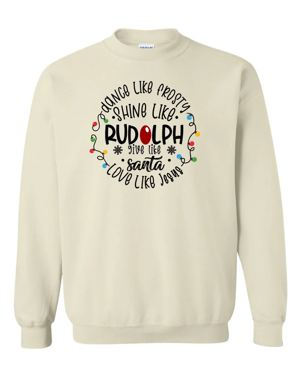 Dance like frosty on Sand sweatshirt.jpg