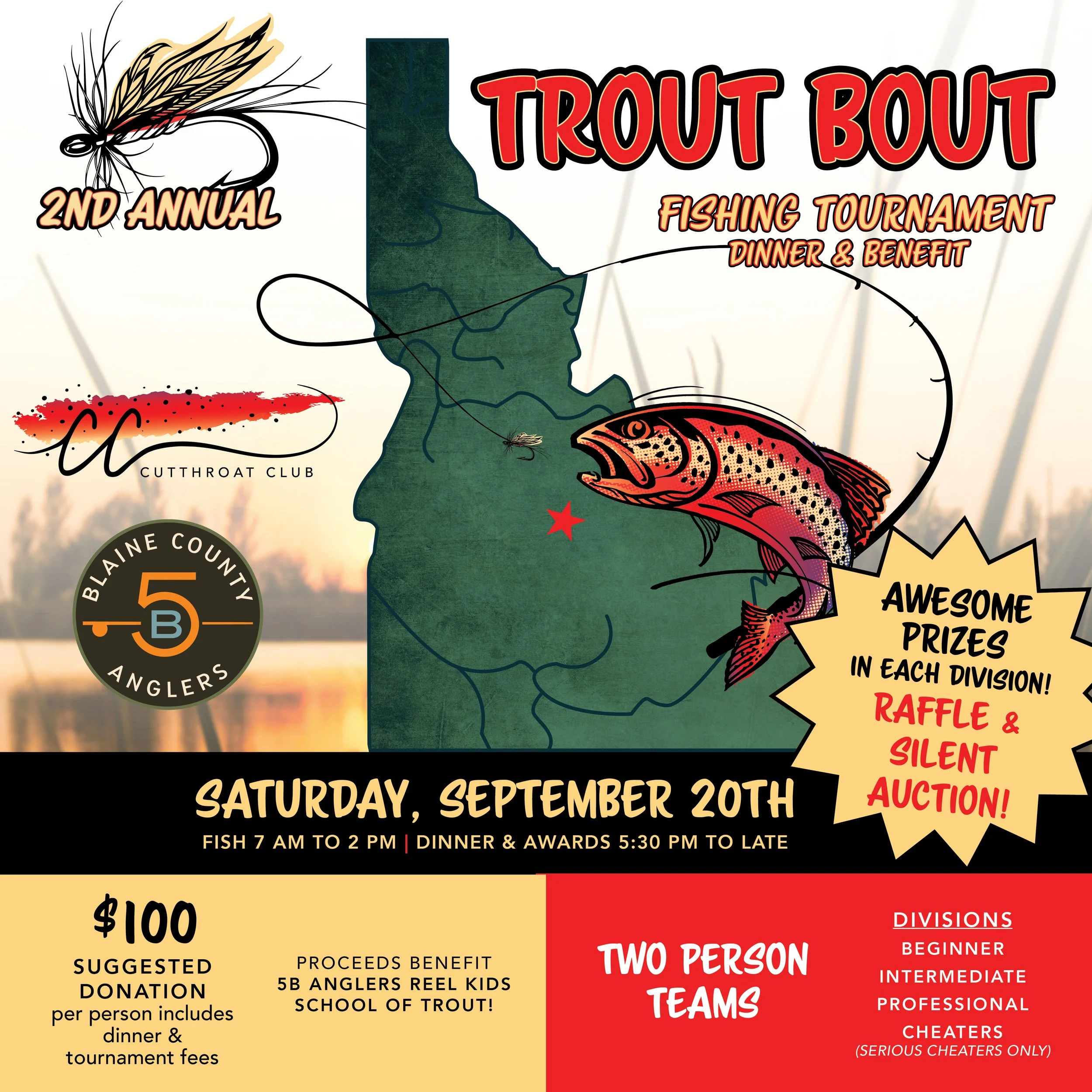REGISTRATION FEE - 2ND ANNUAL TROUT BOUT