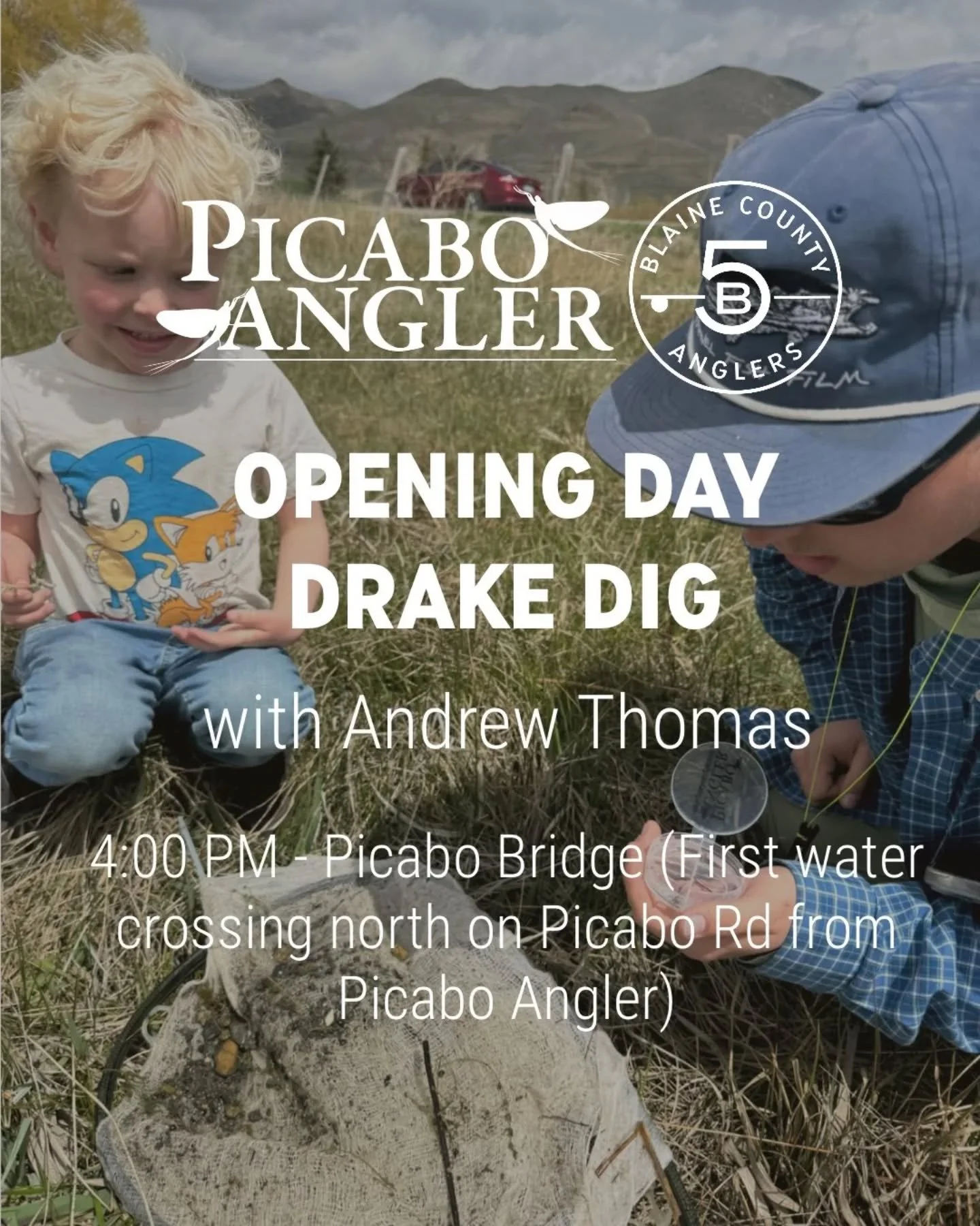 Join us on Friday for our annual drake dig with @silvercreektech followed by the opening weekend party at @picabo_angler 

See you there!