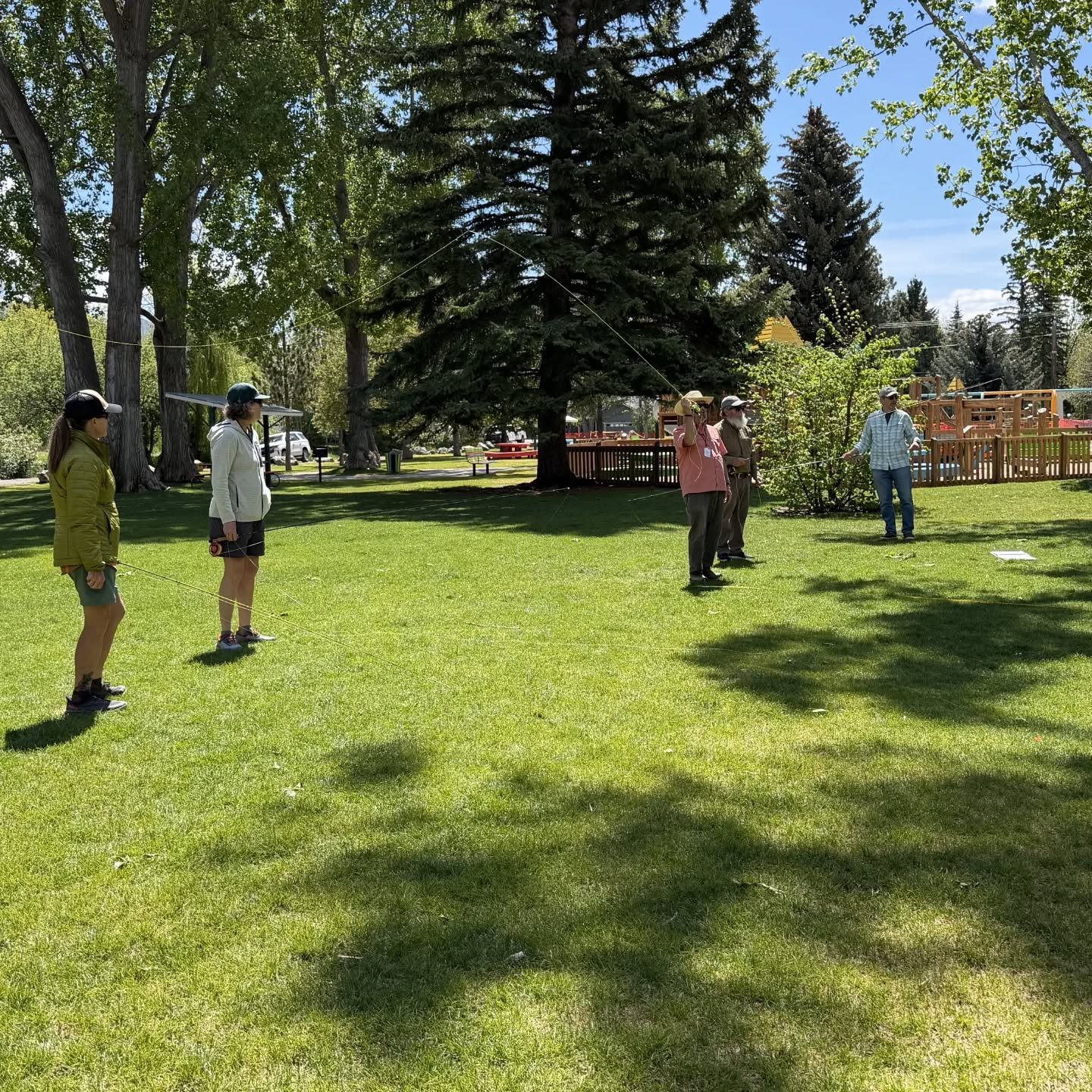 From the foundations of fly casting all the way through Gold level skills, it was awesome to see our local members challenge themselves! 

5B Anglers recently hosted casting classes using the @flyfishersinternational Casting Skills Development Progra