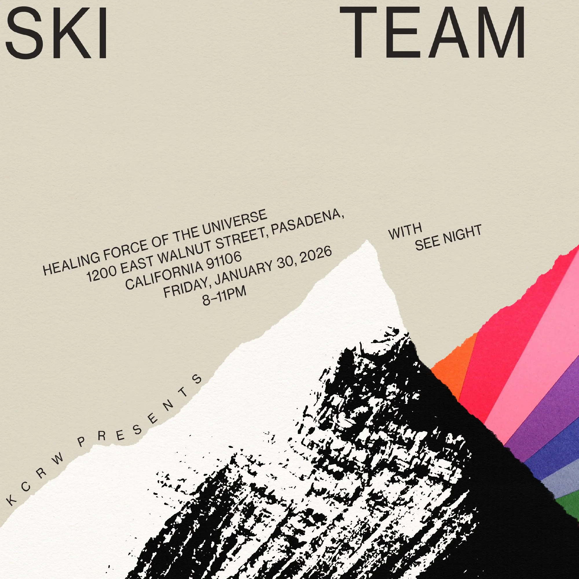 Ski Team, See Night