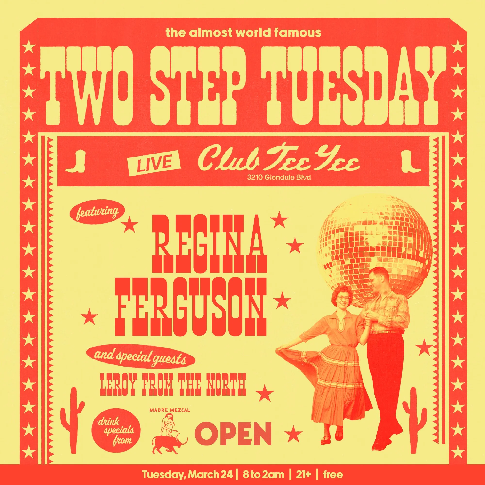 Two Step Tuesday: Regina Ferguson, Leroy From The North