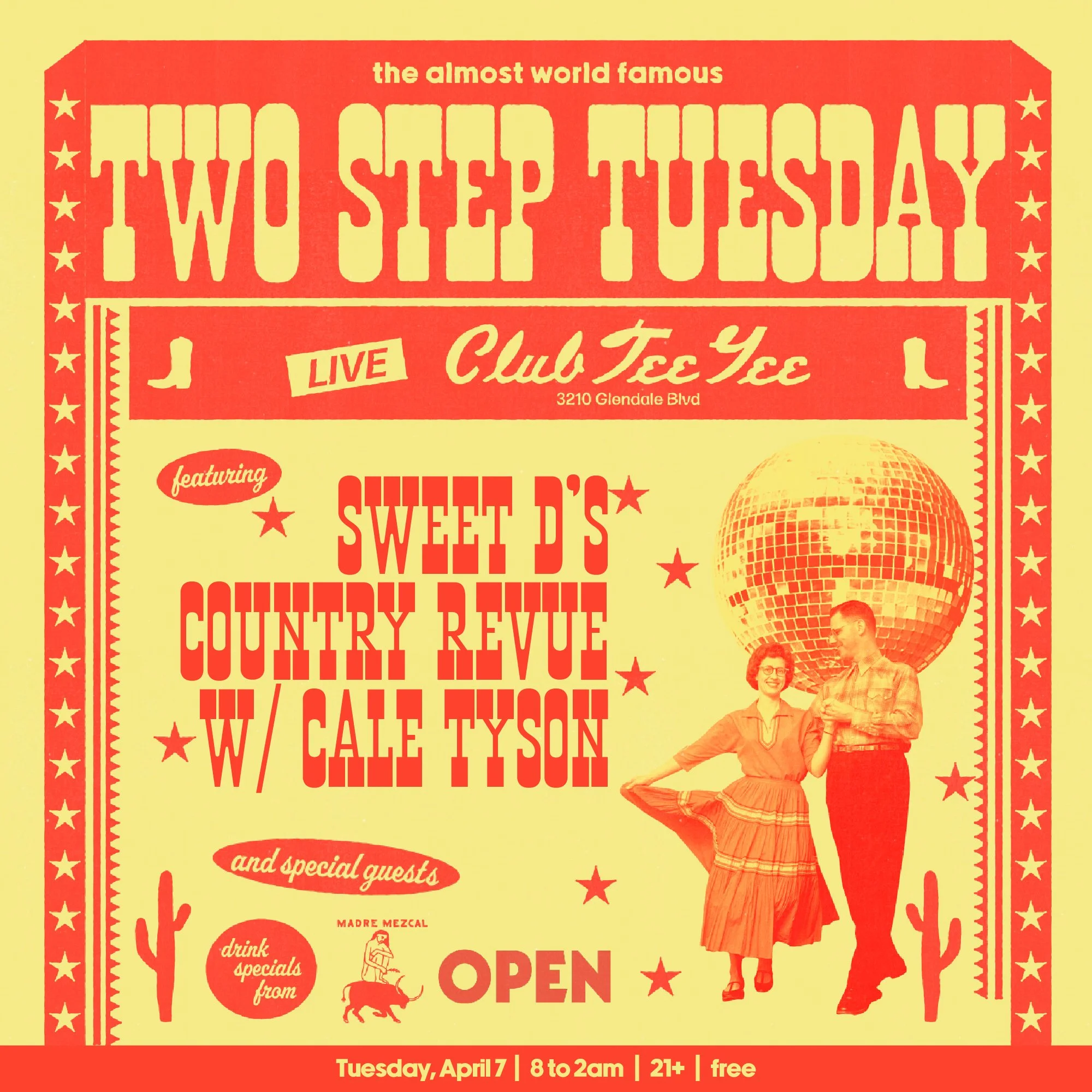 Two Step Tuesday: Sweet D's Country Revue + CT