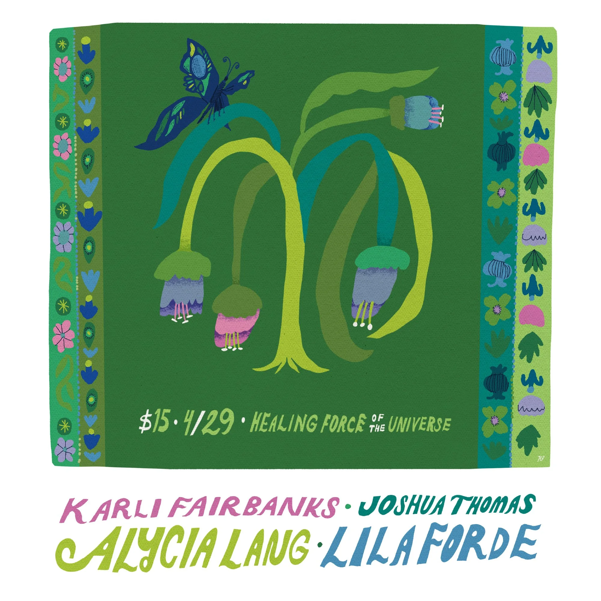 Lila Forde, Alycia Lang, Karli Fairbanks, Joshua Thomas share songs