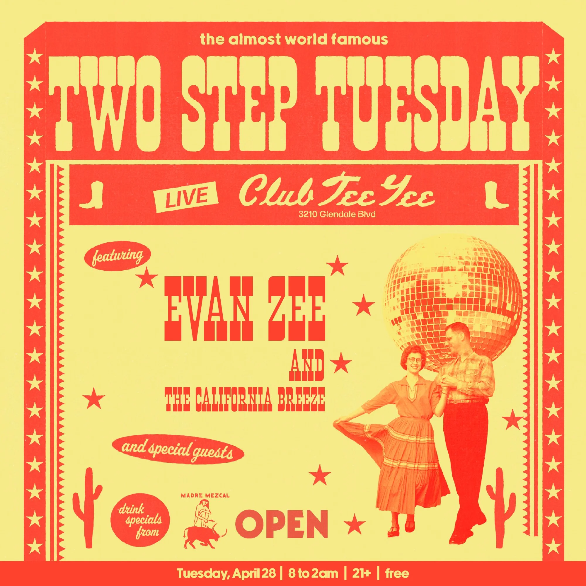 Two Step Tuesday: Evan Zee + The California Breeze