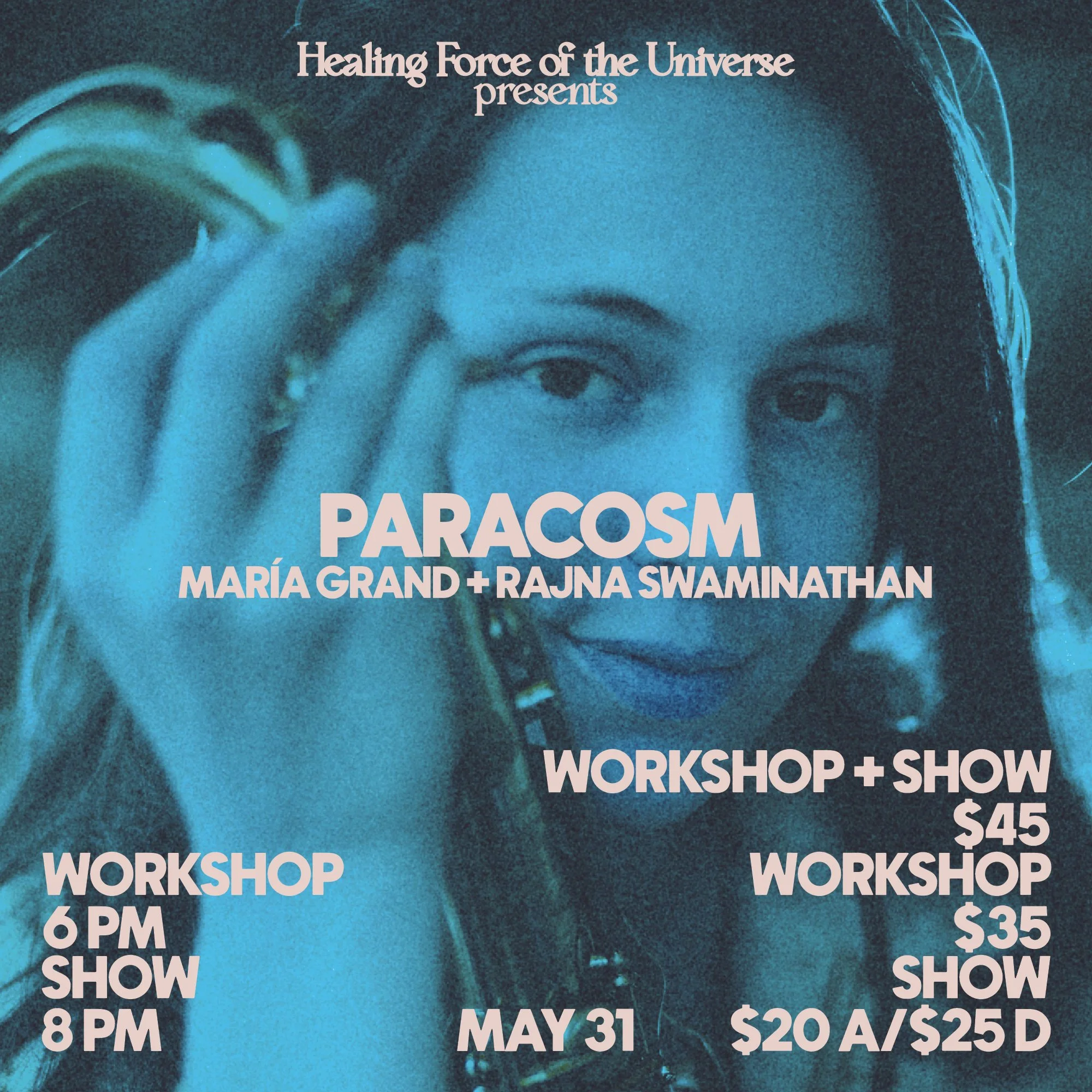 Paracosm: Maria Grand + Rajna Swaminathan (workshop + show)