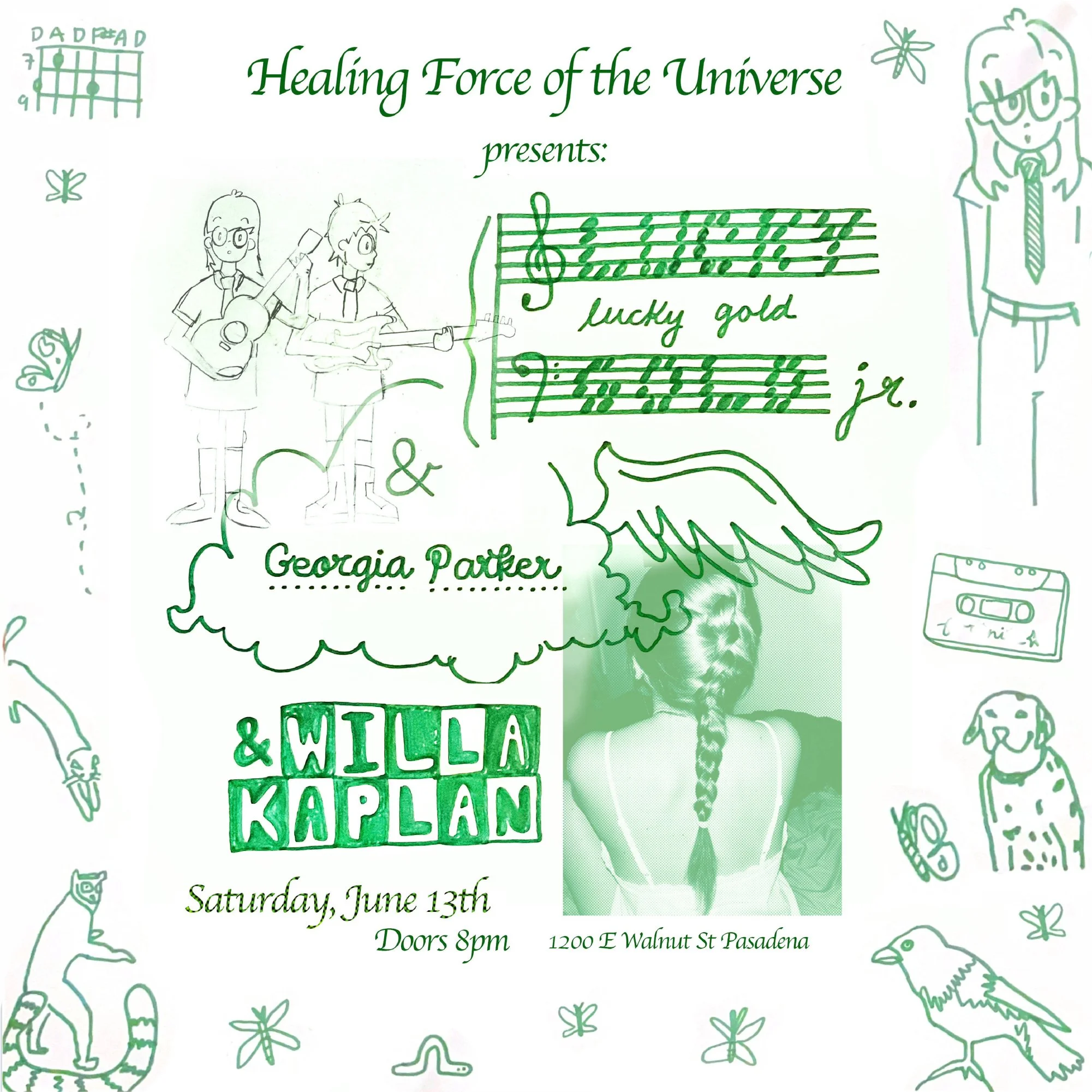 Lucky Gold, Georgia Parker, Willa Kaplan