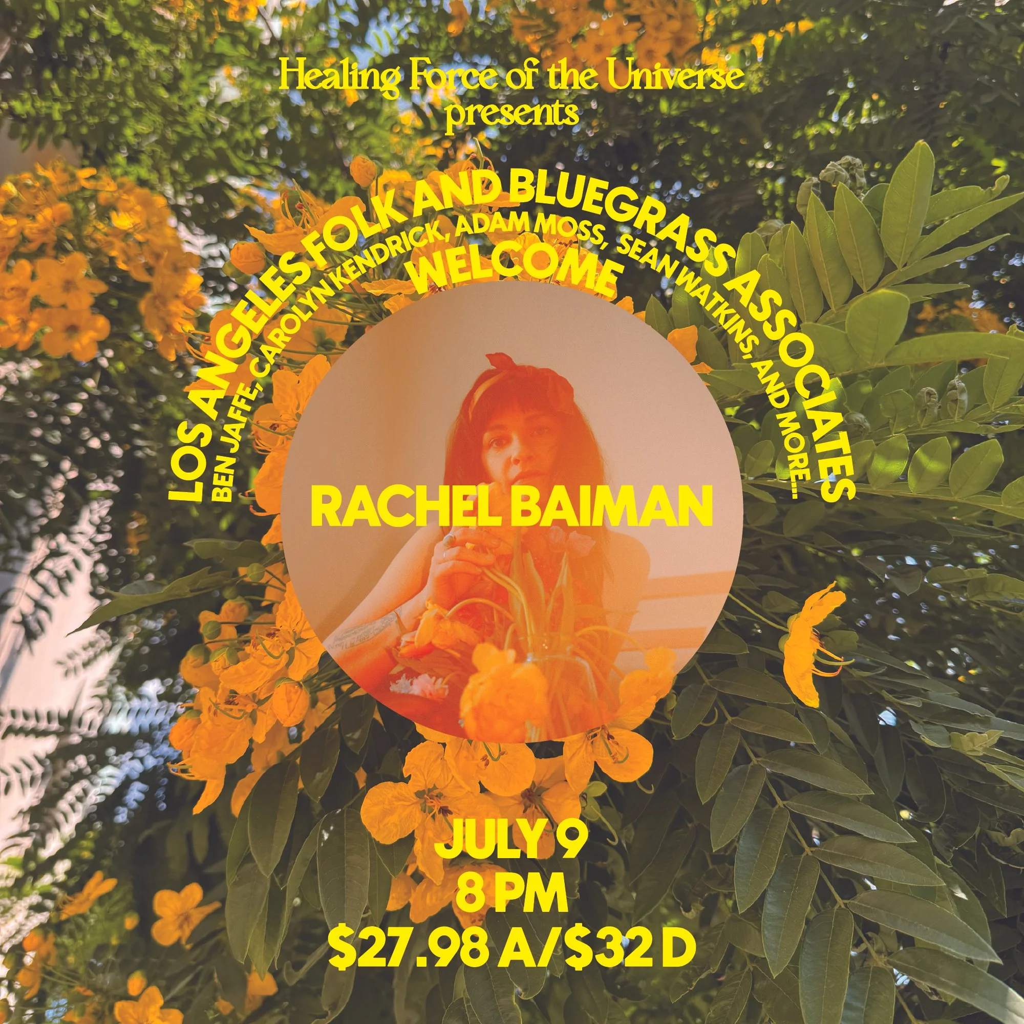 LA Folk and Bluegrass Assocs Welcome Rachel Baiman