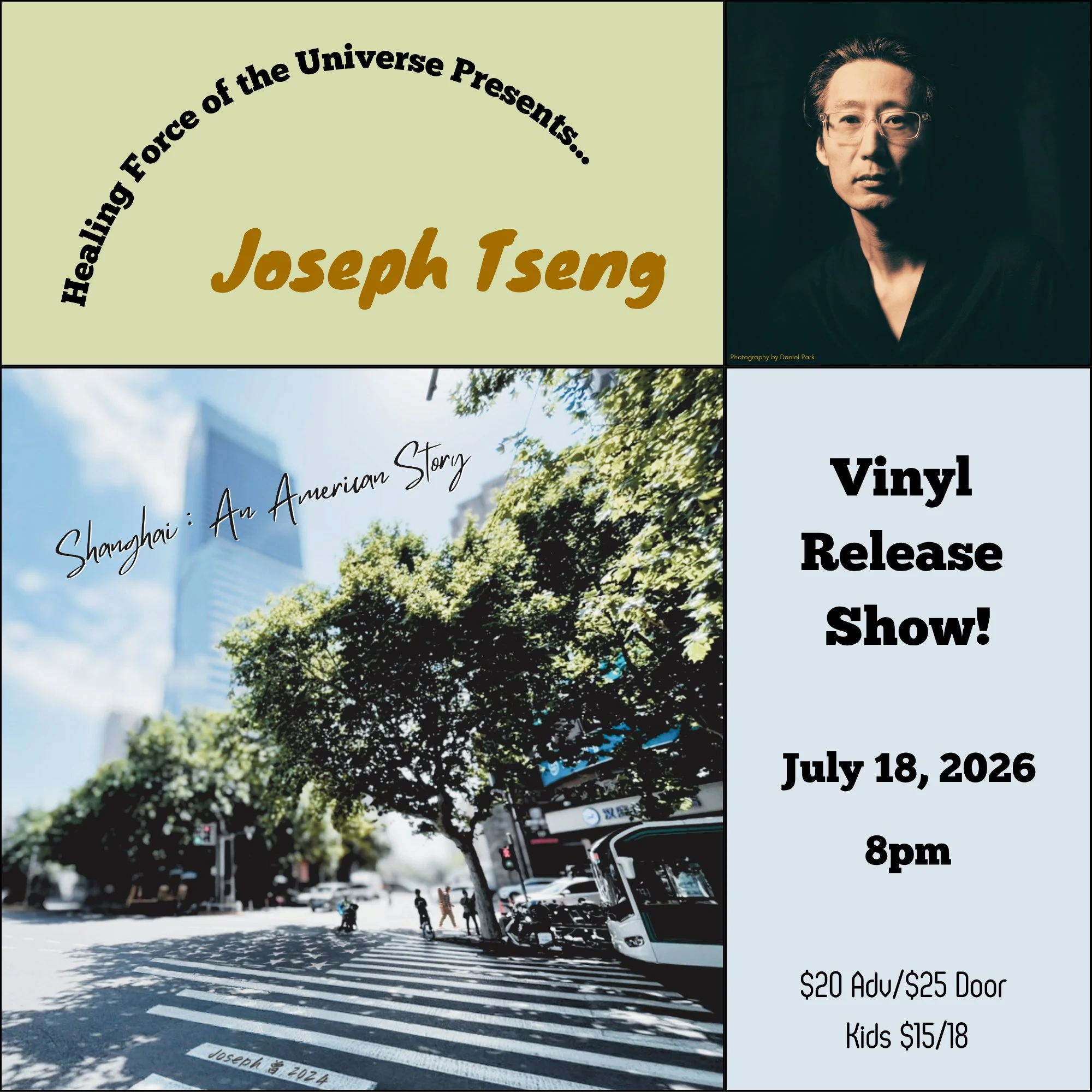 Joseph Tseng Vinyl Release Show