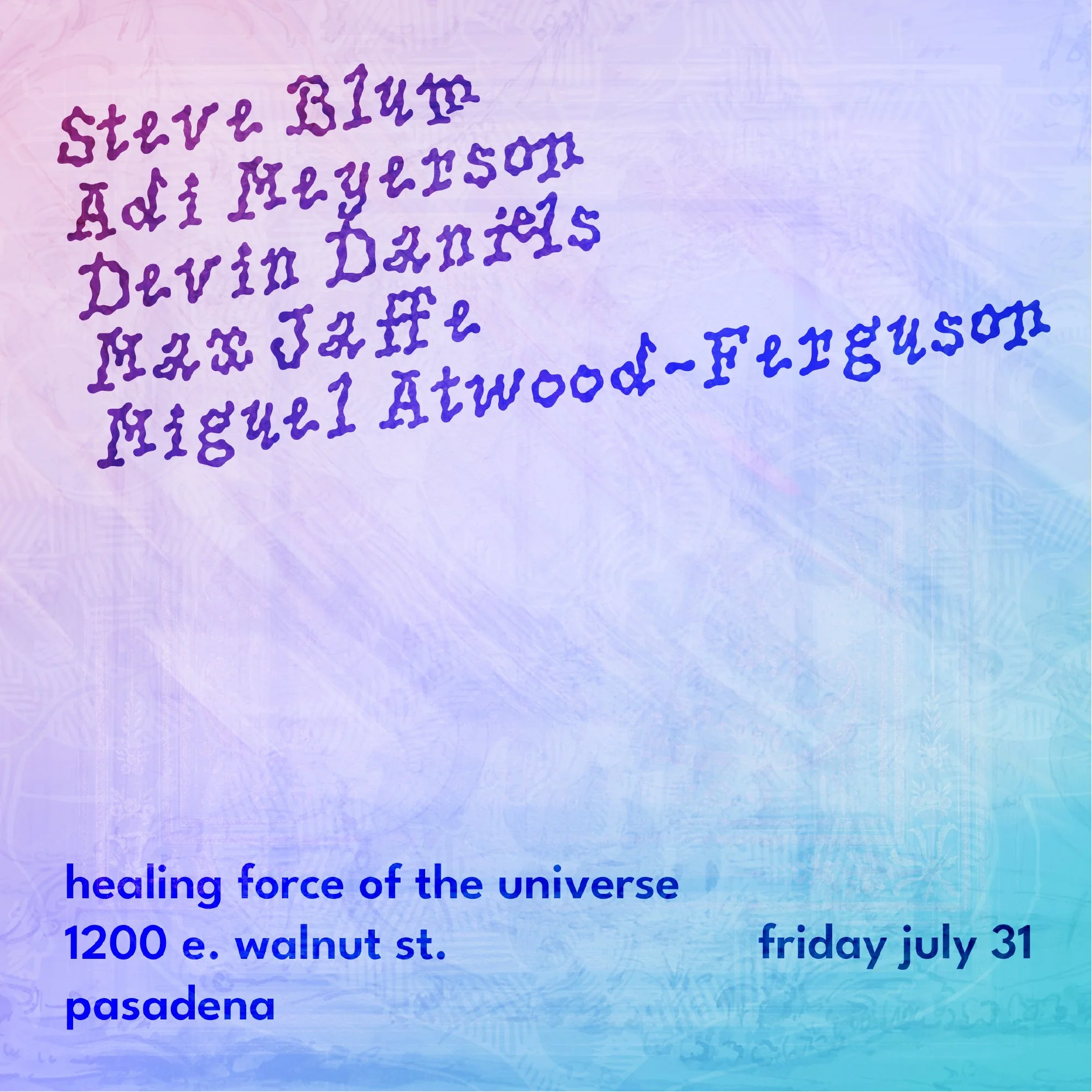 Steve Blum, Adi Meyerson, Devin Daniels, + more
