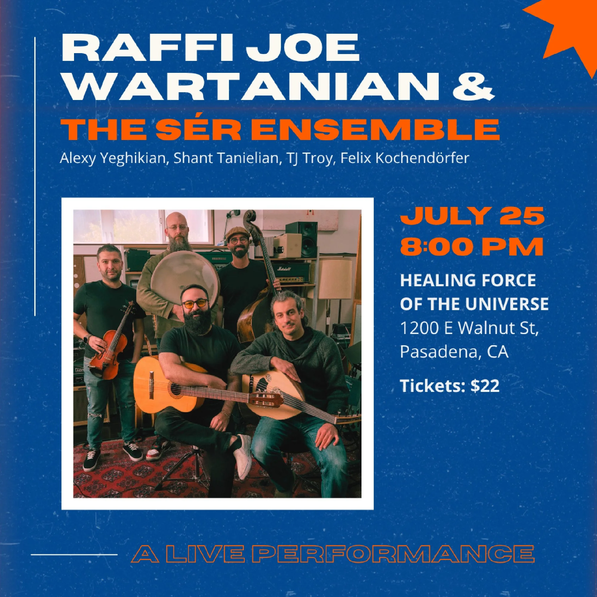 Raffi Joe Wartanian + The Sér Ensemble