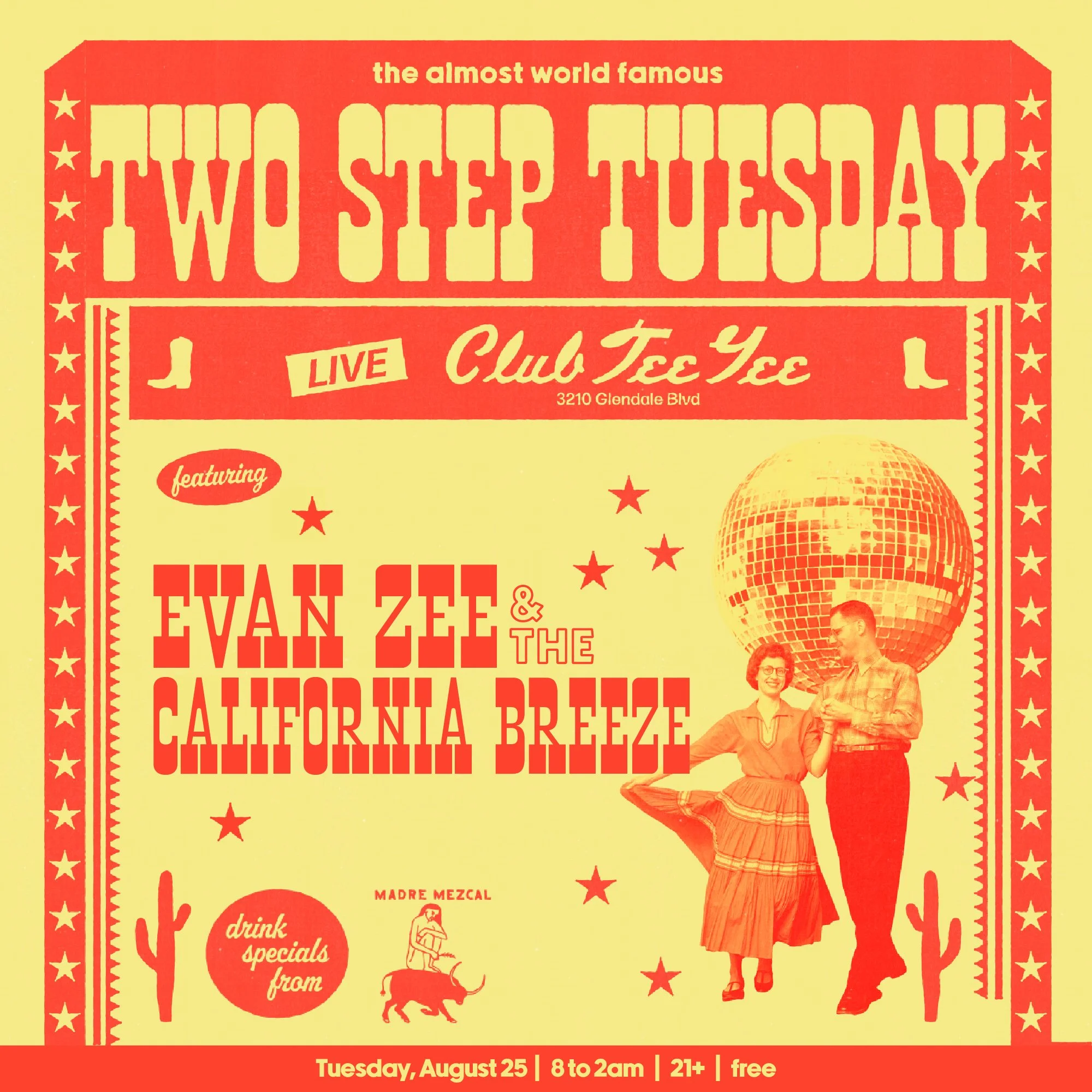 Two Step Tuesday: Evan Zee + The California Breeze