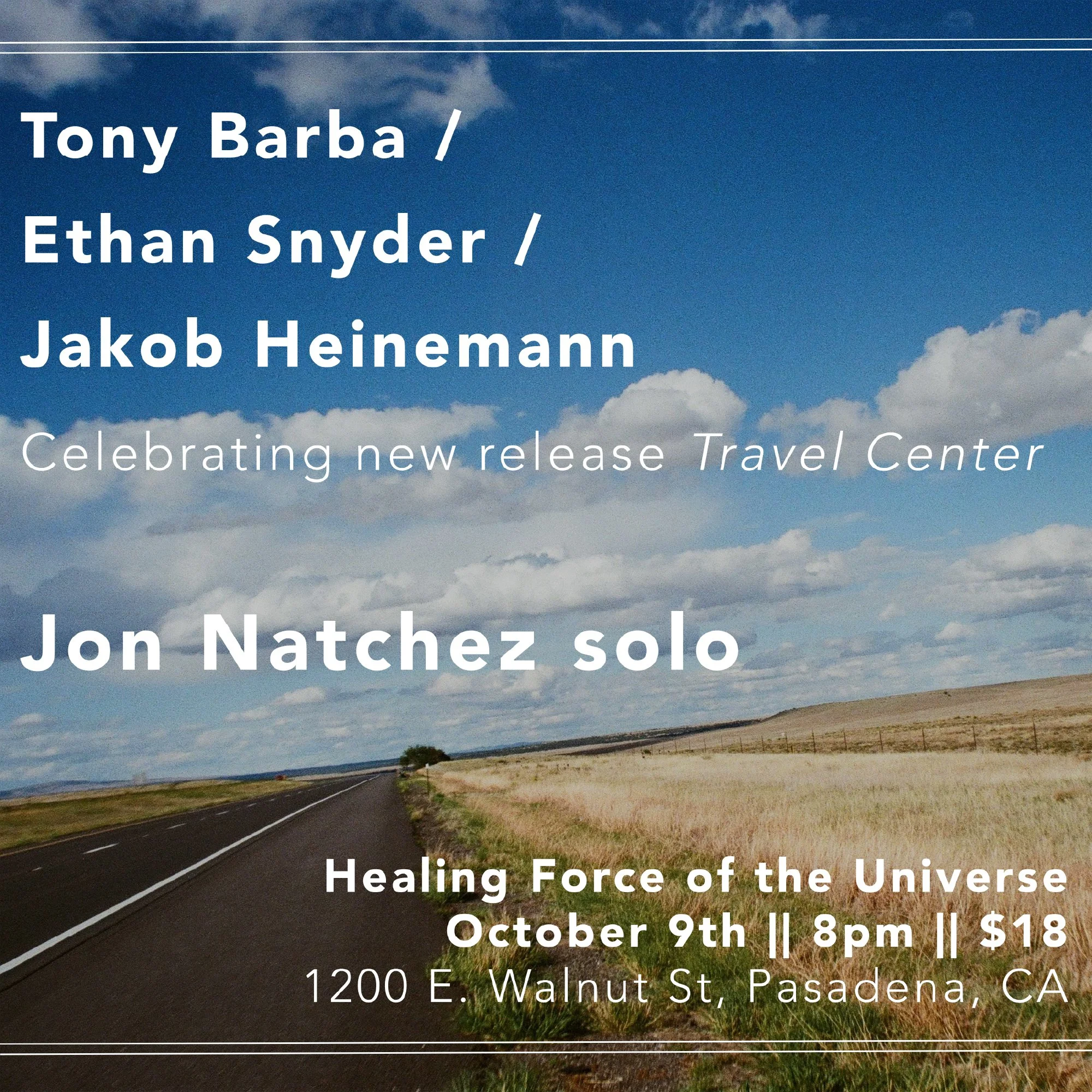Barba/Heinemann/Snyder, Jon Natchez