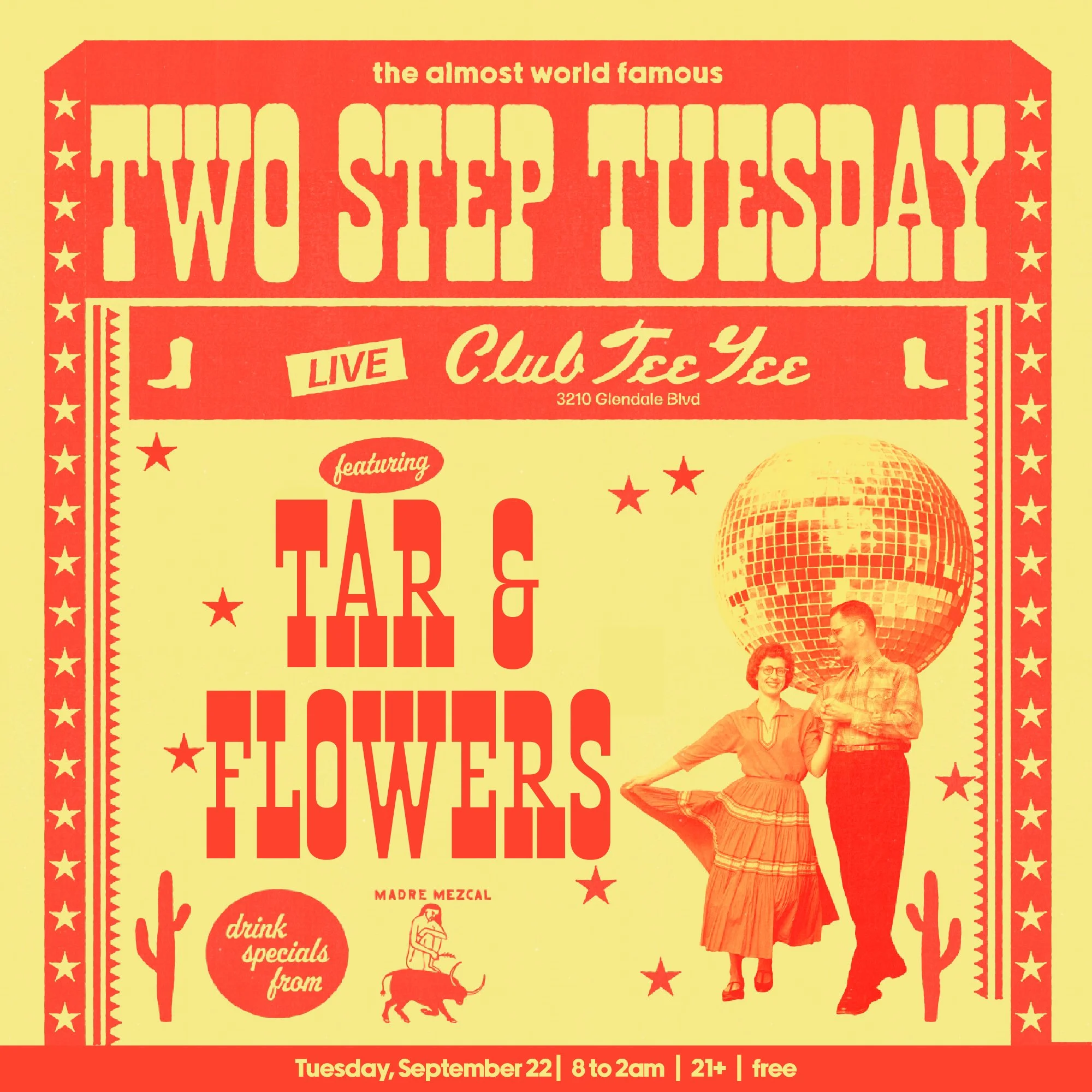 Two Step Tuesday: Tar + Flowers