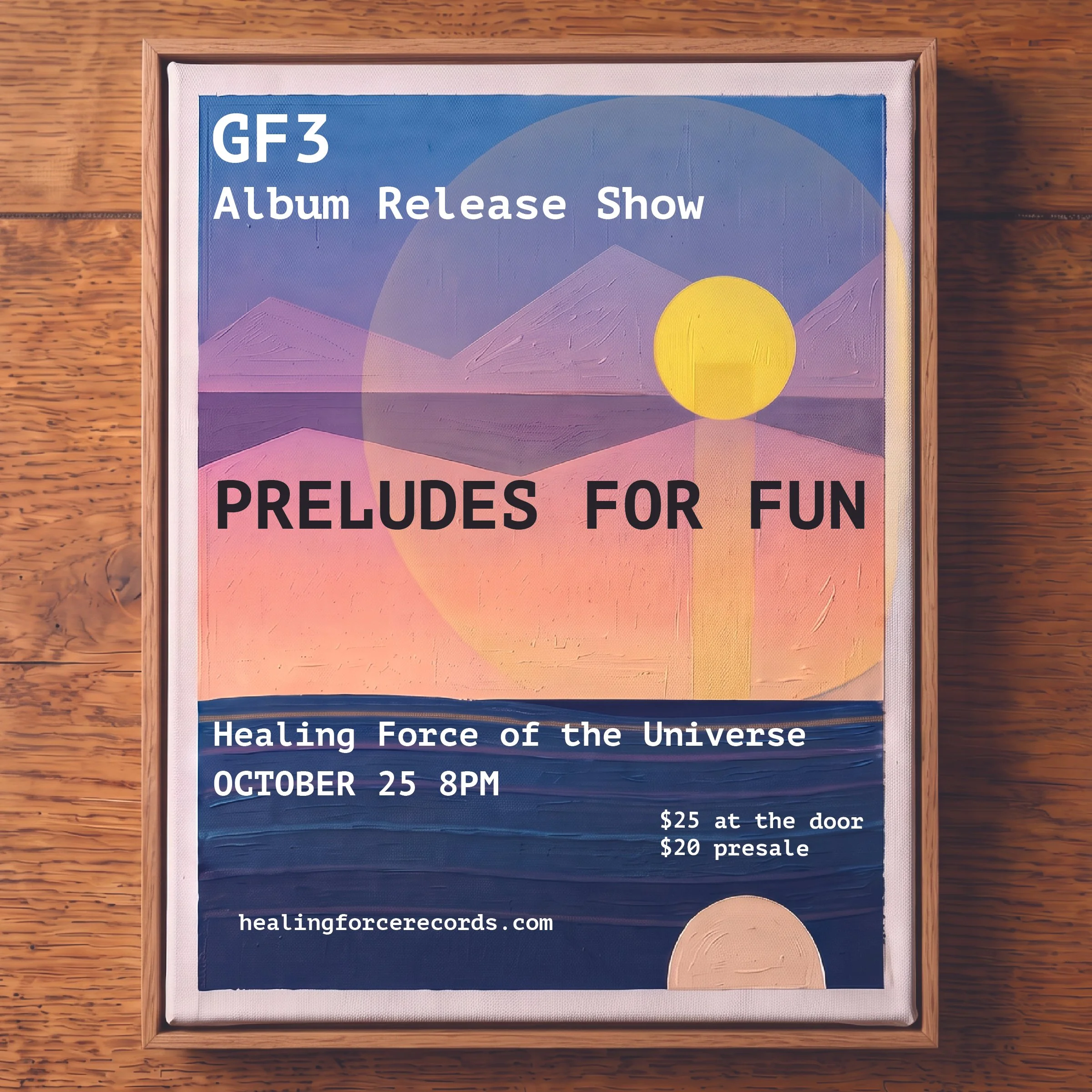 GF3 (Gary Fukushima, John Paul Maramba, Miles Senzaki) Album Release Show
