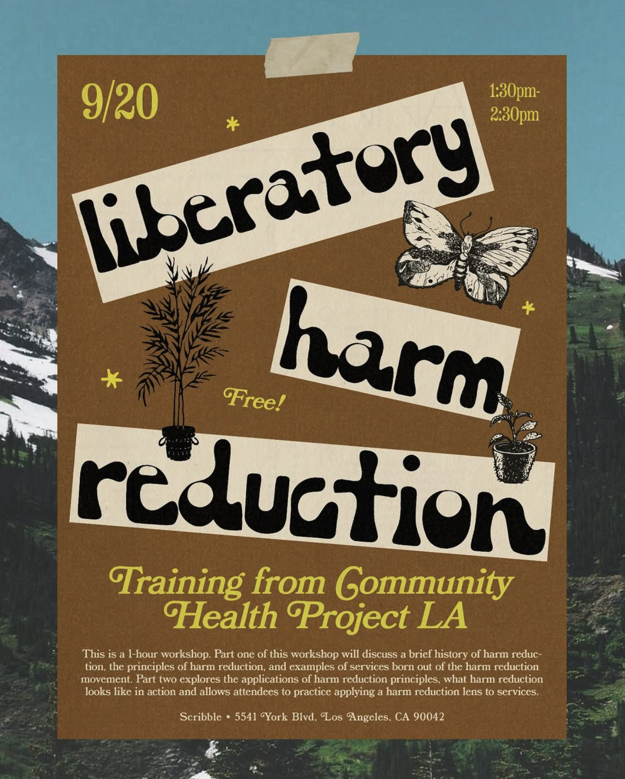 Kaleidoscope Font | Liberatory Harm Reduction | Designer: @pumpkin.press