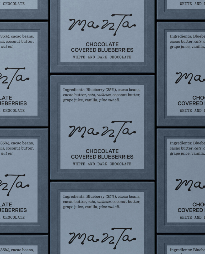 The Poet Font | Manta Chocolate | Designer: Studio Tyrrell www.studiotyrrell.com