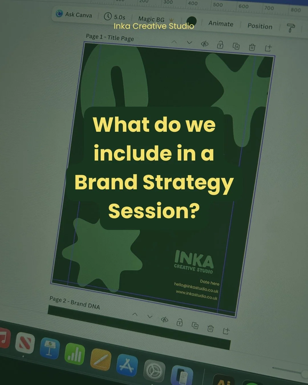 When we take the time to define things like who the brand is actually for, what it needs to communicate, and how it&rsquo;s meant to support your goals, the design process is a lot easier!

It's what allows the final brand to do its job properly, so 