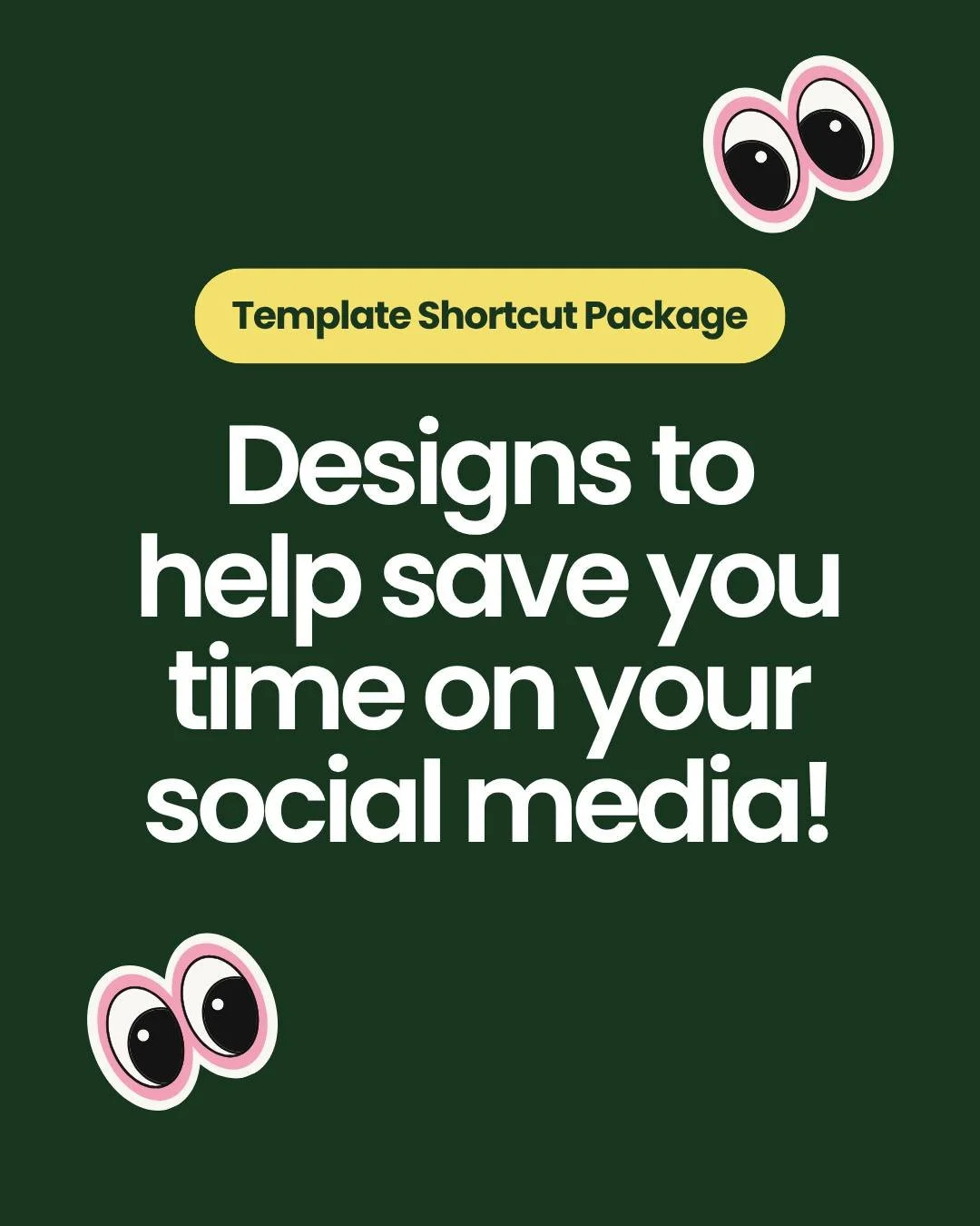 Staring at a blank screen wondering what to post today? 🥱
We can make your social media templates for you! 👀

Let&rsquo;s be honest, designing new posts from scratch takes a massive amount of your time. That&rsquo;s exactly why we created our Socia