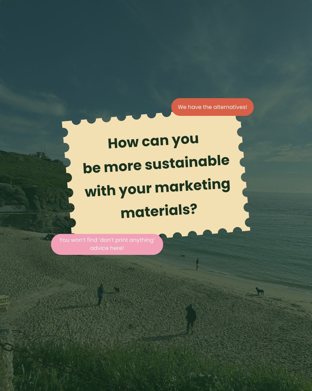 One topic that we can talk about forever 👉 sustainable printing methods

Let us know what sustainability considerations you make with your marketing down below. If you need a printer suggestion, advice on paper types or more, let's have a chat 💚