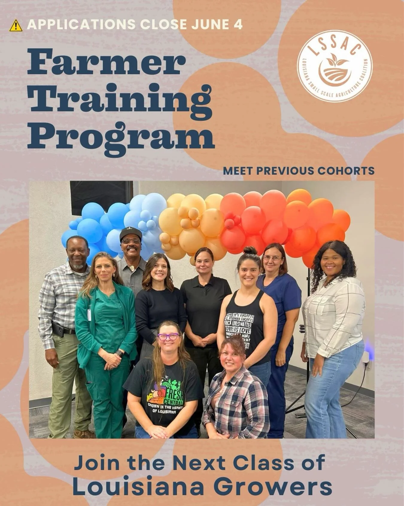 ⏳ Last chance.

Applications for the 2026 Farmer Training Program close tonight.

If you&rsquo;ve been waiting to apply, this is your sign to do it now. Join a statewide cohort of growers, learn from experienced farmers and food system leaders, and g