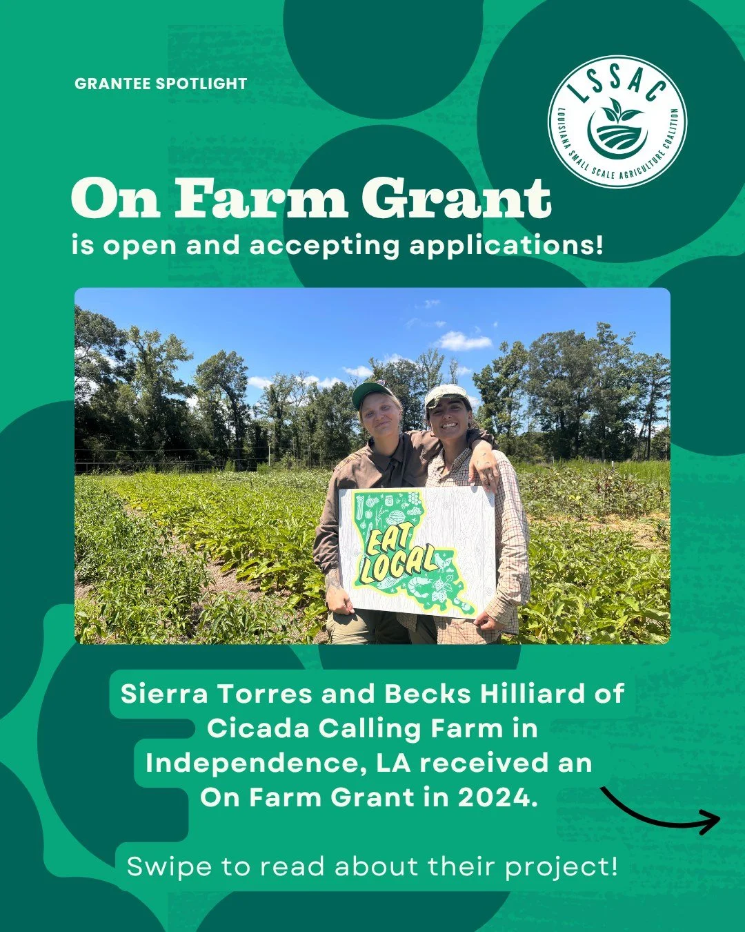 🥕On Farm Grants are open for applications for 2 more weeks!!! 

Hear from @cicadacallingfarm in Independence about their project! 

Apply, request support, and learn more at the link in our bio!