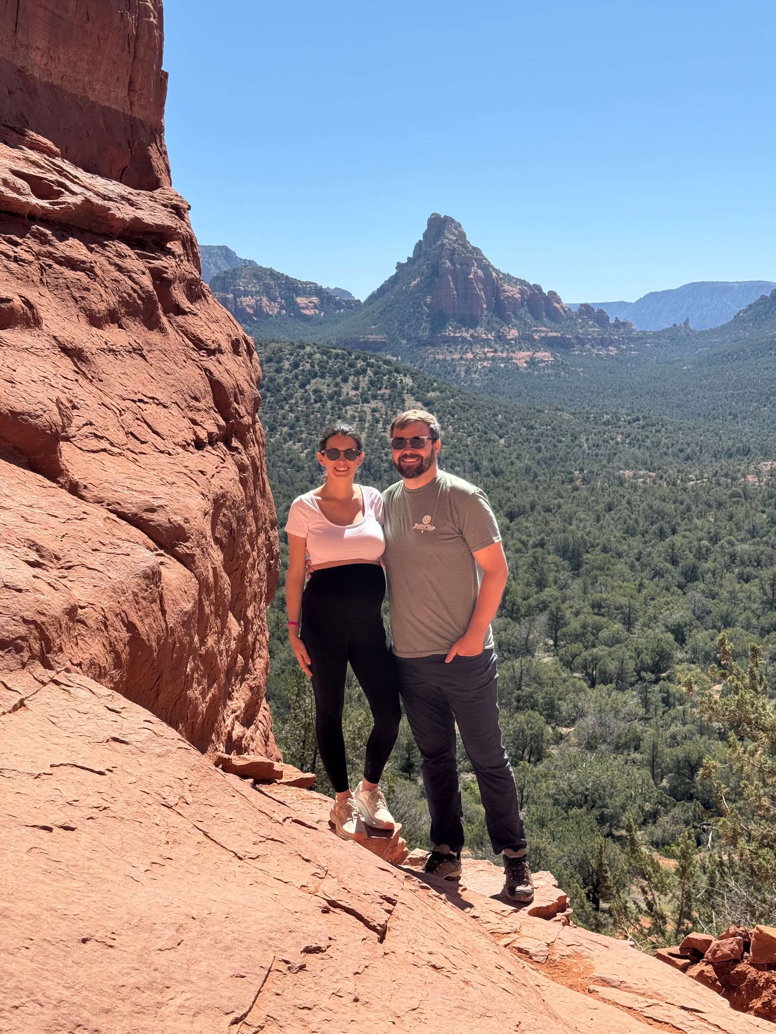 Trip Itinerary customer in beautiful Sedona