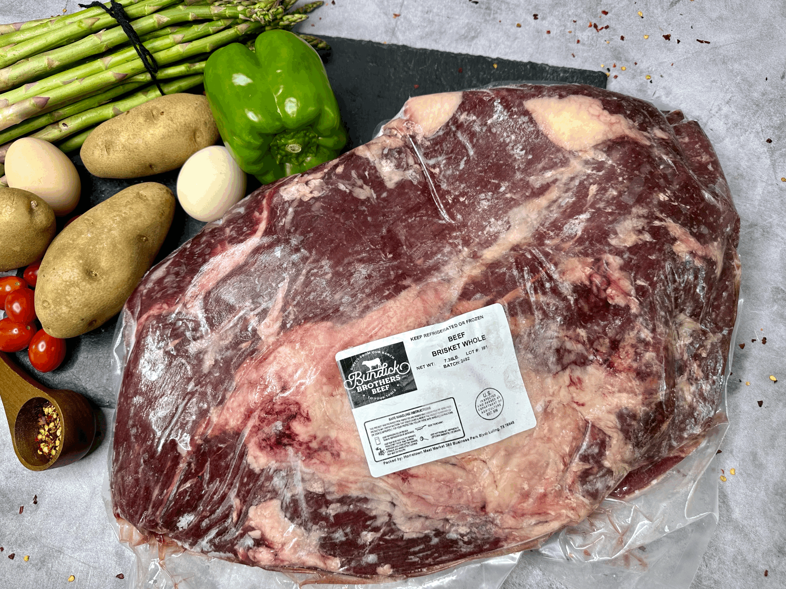 Brisket (7.65lbs) $69.95