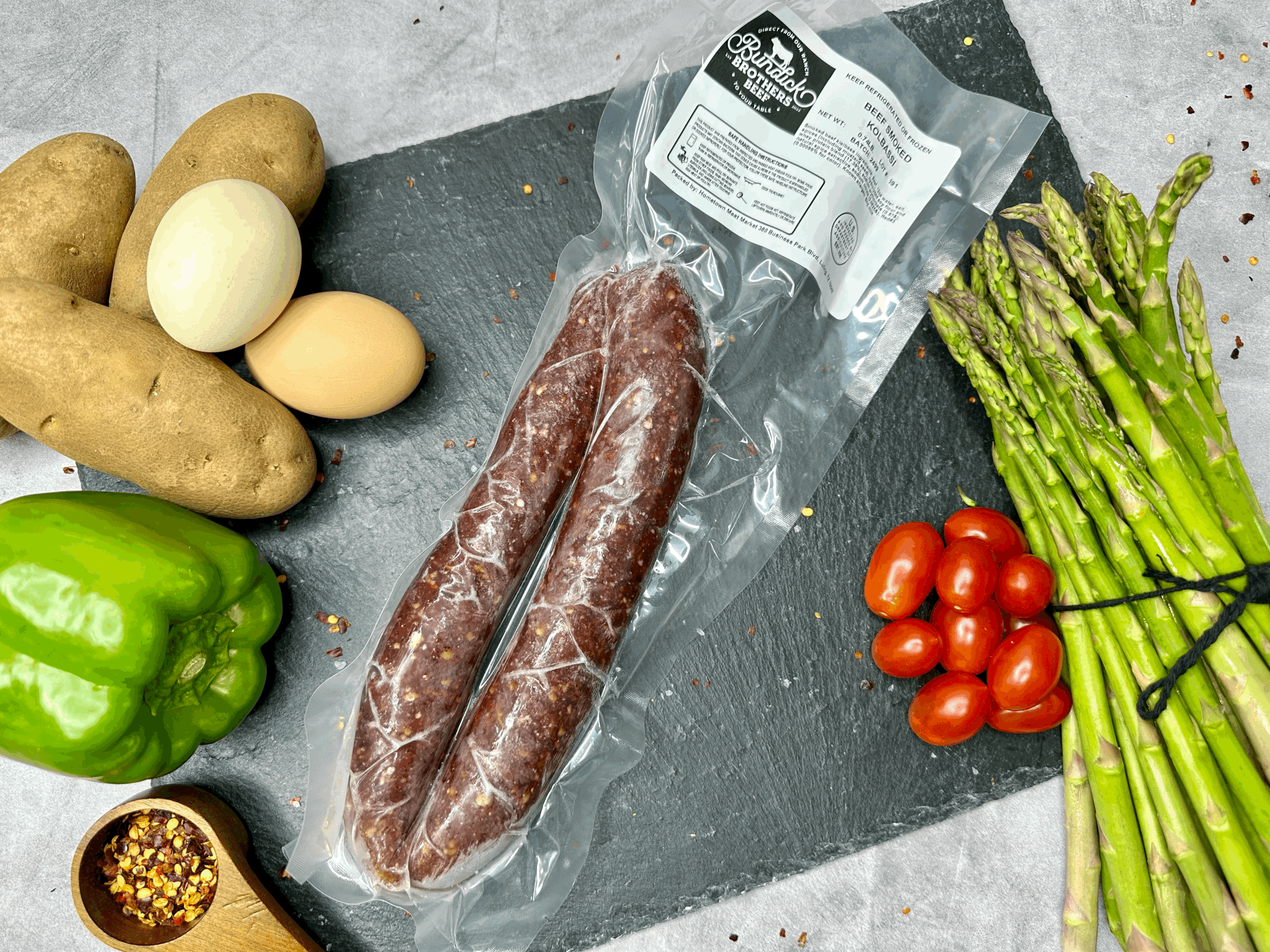 Smoked Beef Kolbassi Sausage $10