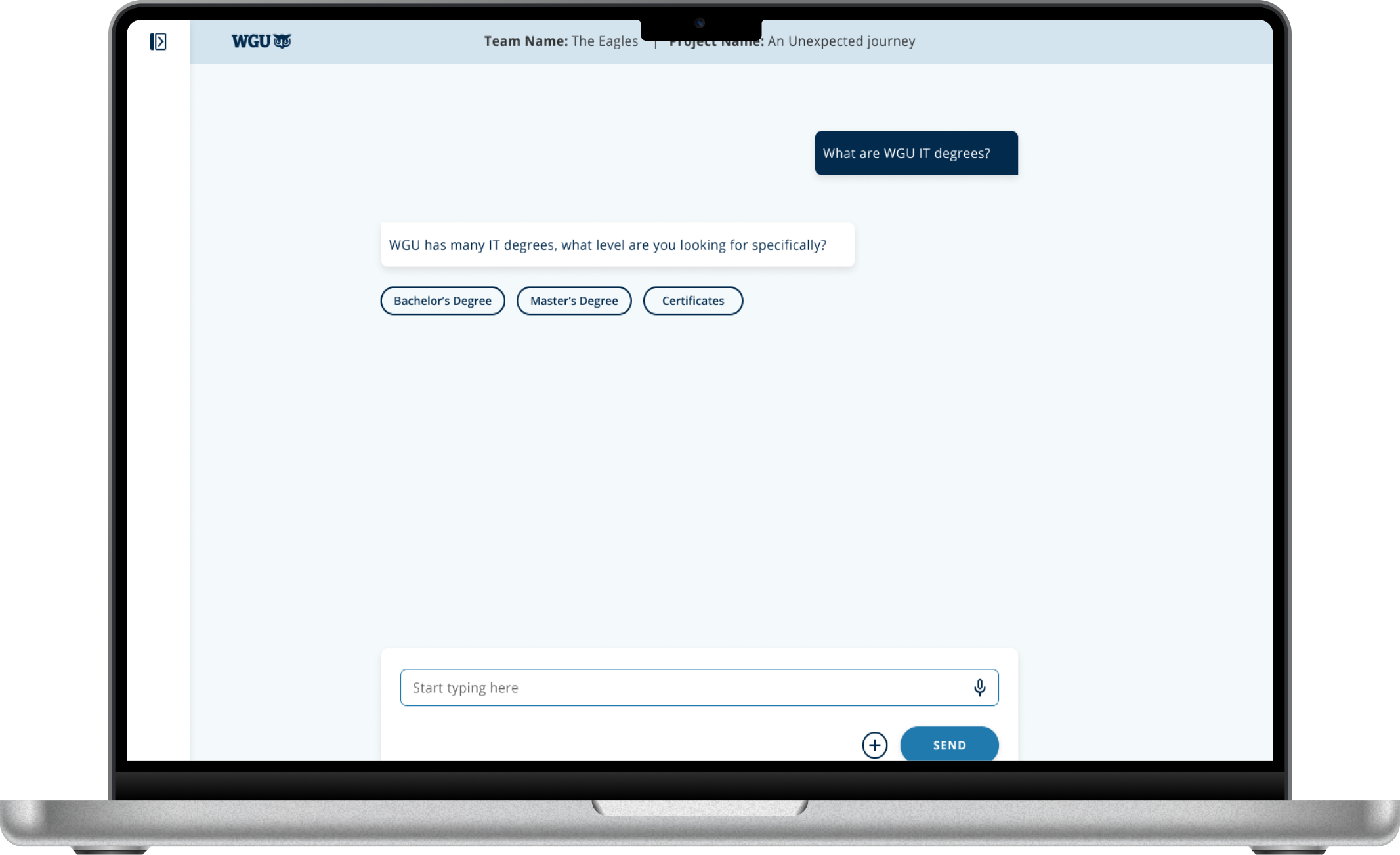 One-click bubble CTA