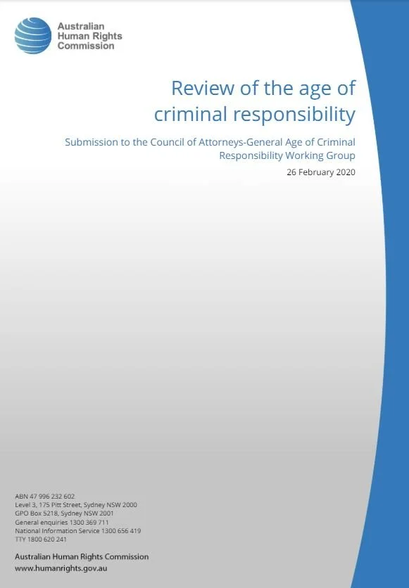 Australian Human Rights Commission submission: Review of the age of ...