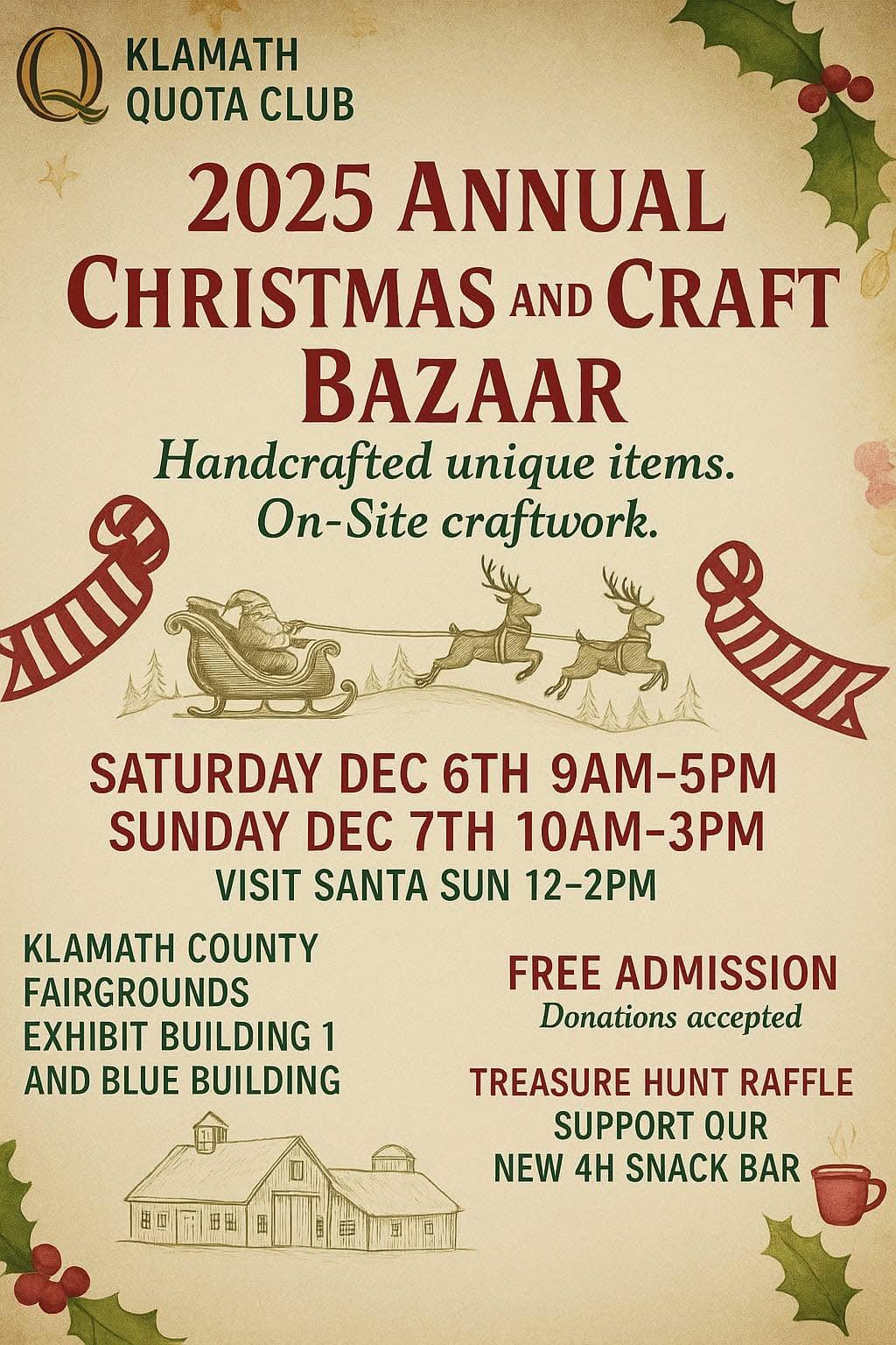 klamath quota club holiday bazaar christmas bazaars holiday bazaars craft fairs in southern oregon best place to buy handmade gifts.jpg